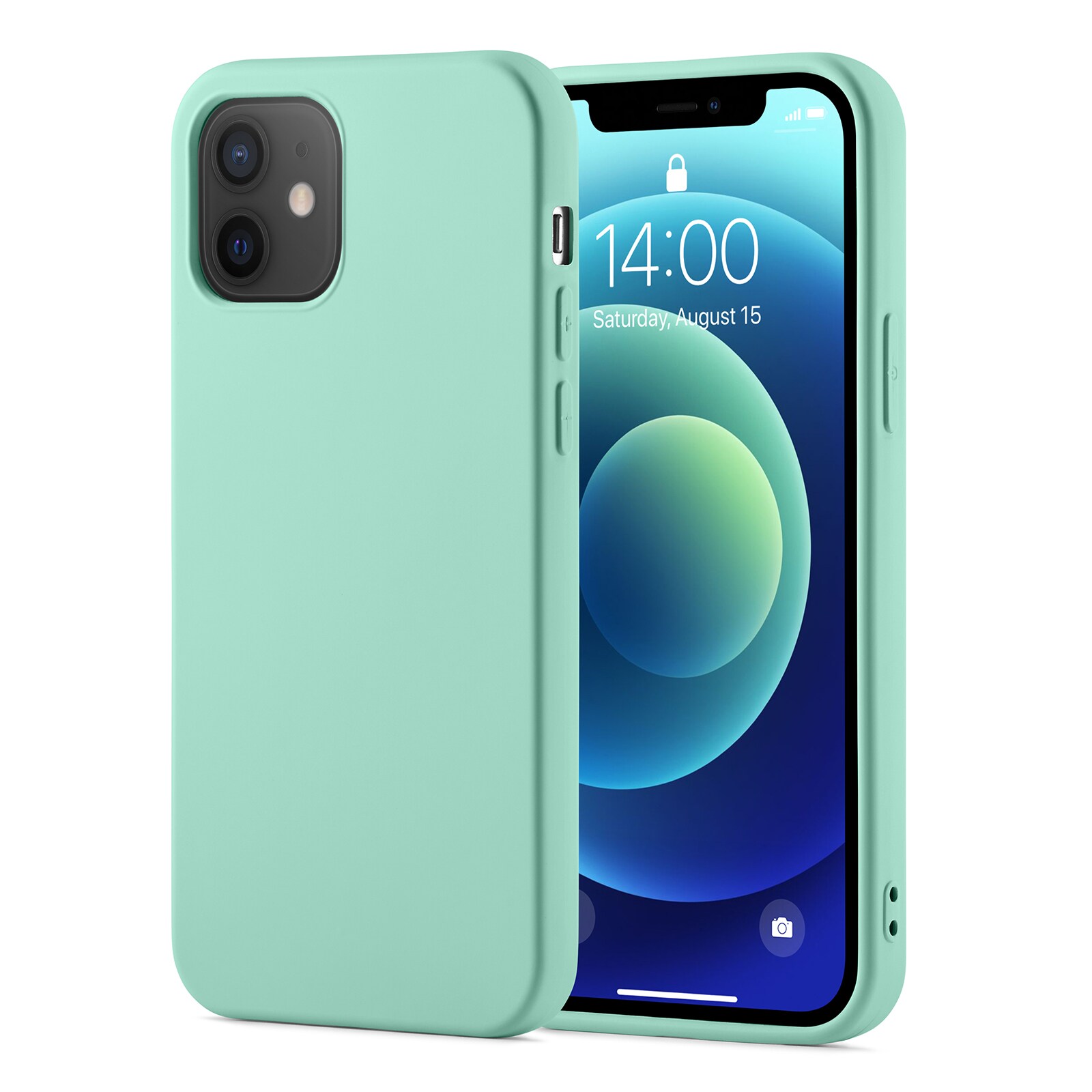 iPhone 12/iPhone 12 Pro Mobilcover i TPU, Grøn