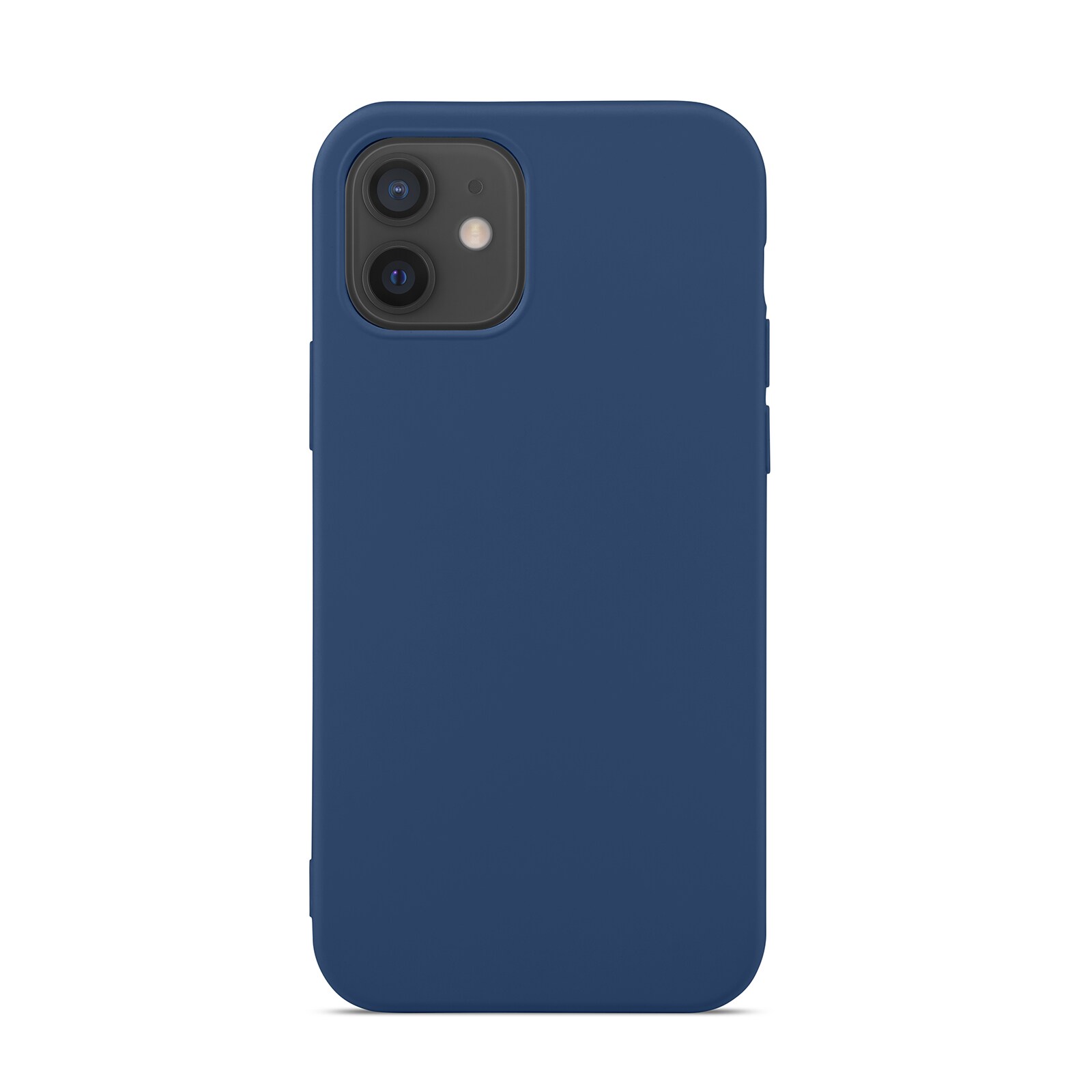 iPhone 12/iPhone 12 Pro Mobilcover i TPU, Mørkeblå