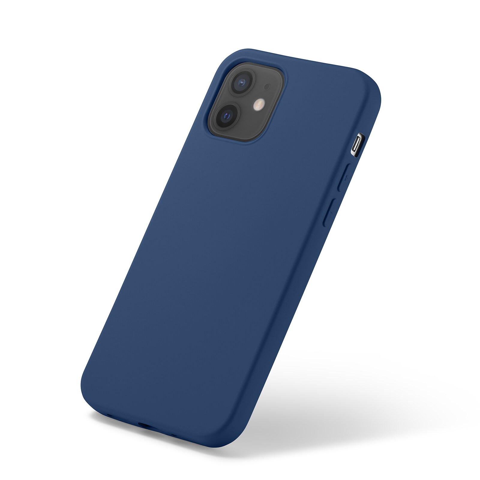iPhone 12/iPhone 12 Pro Mobilcover i TPU, Mørkeblå
