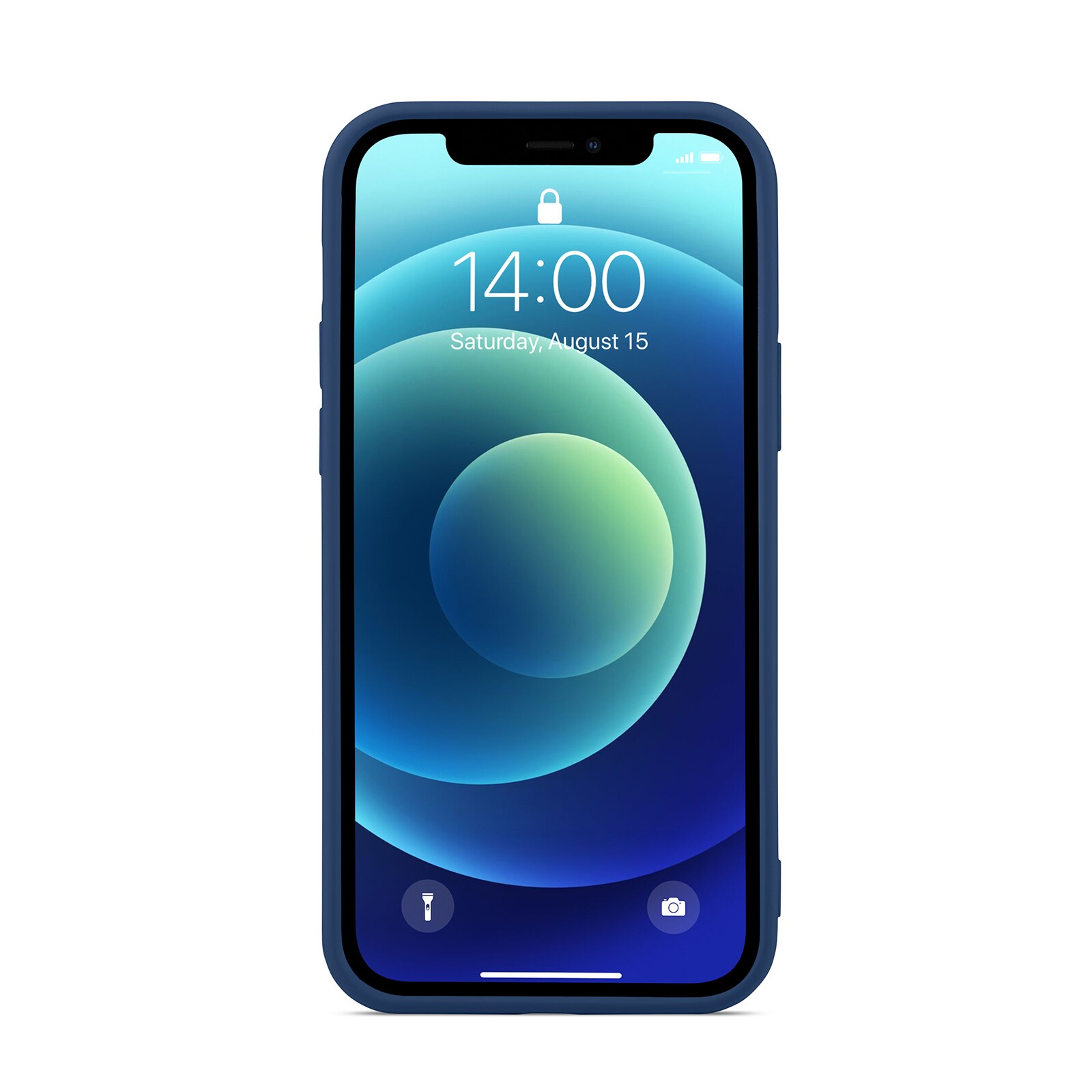 iPhone 12/iPhone 12 Pro Mobilcover i TPU, Mørkeblå