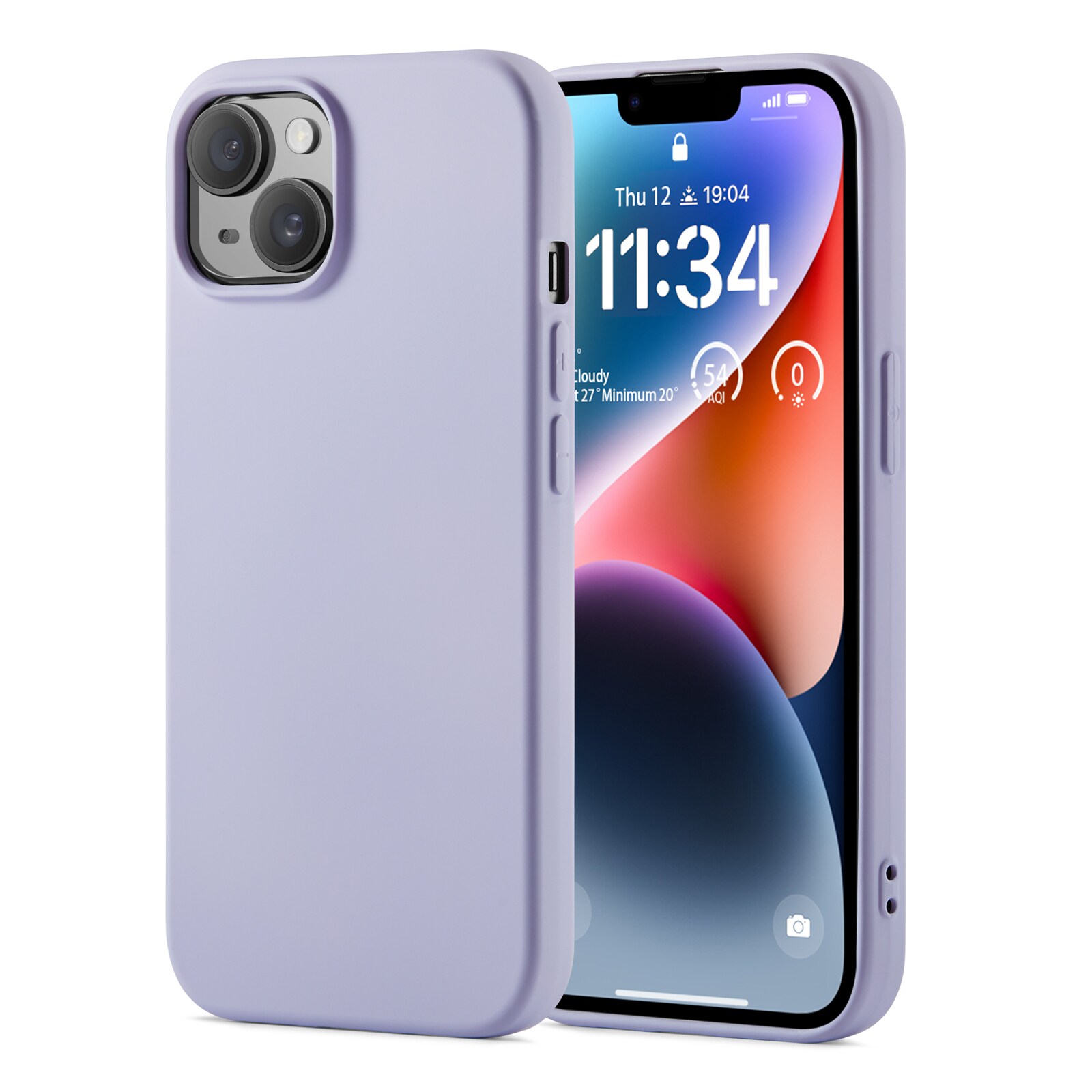 iPhone 14 Mobilcover i TPU, Lilla
