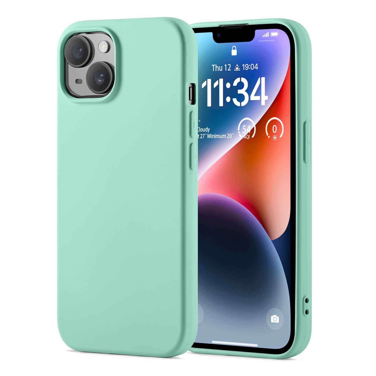 iPhone 14 Mobilcover i TPU, Grøn
