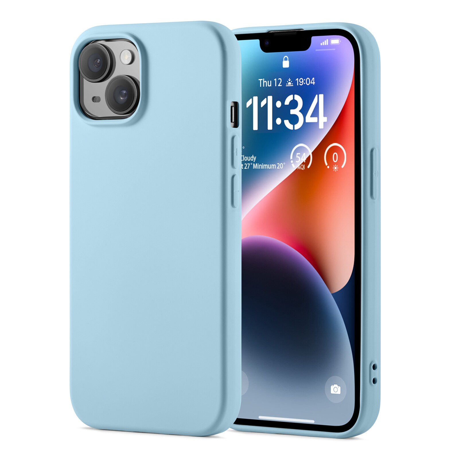 iPhone 14 Mobilcover i TPU, Blå
