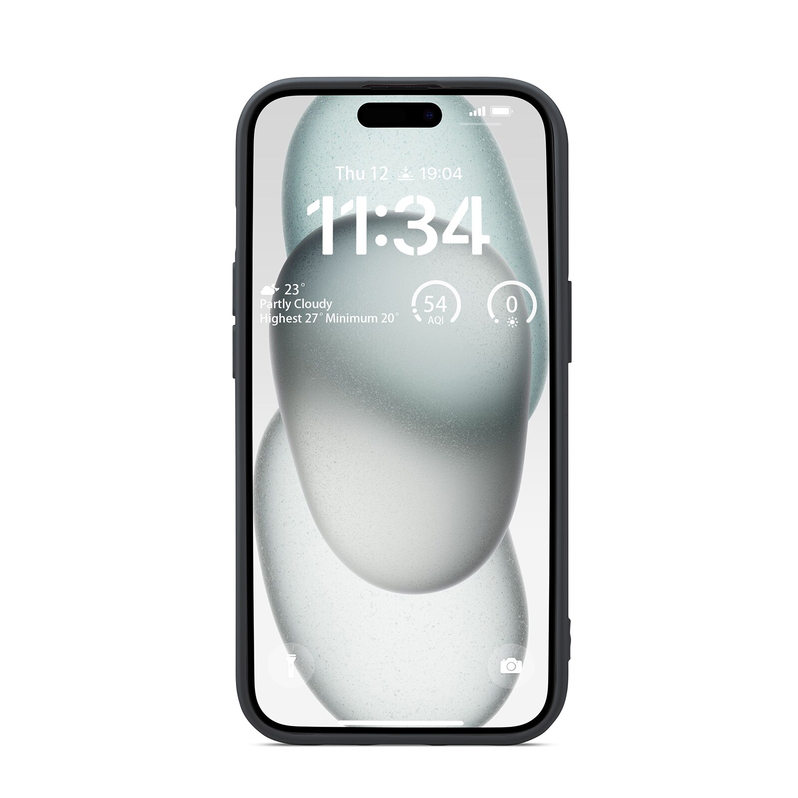 iPhone 15 Mobilcover i TPU, Grå