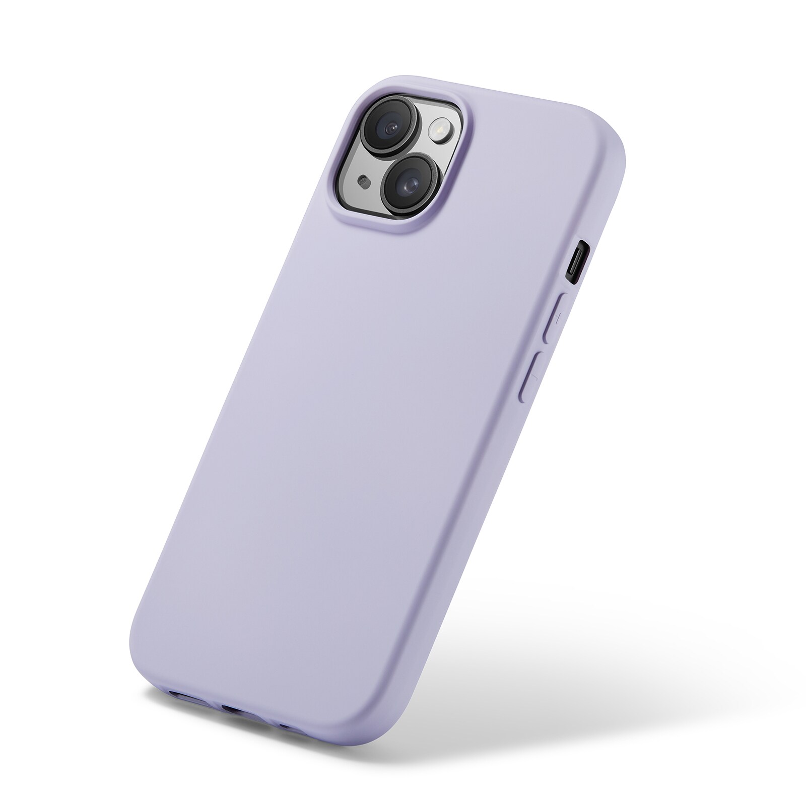 iPhone 15 Mobilcover i TPU, Lilla