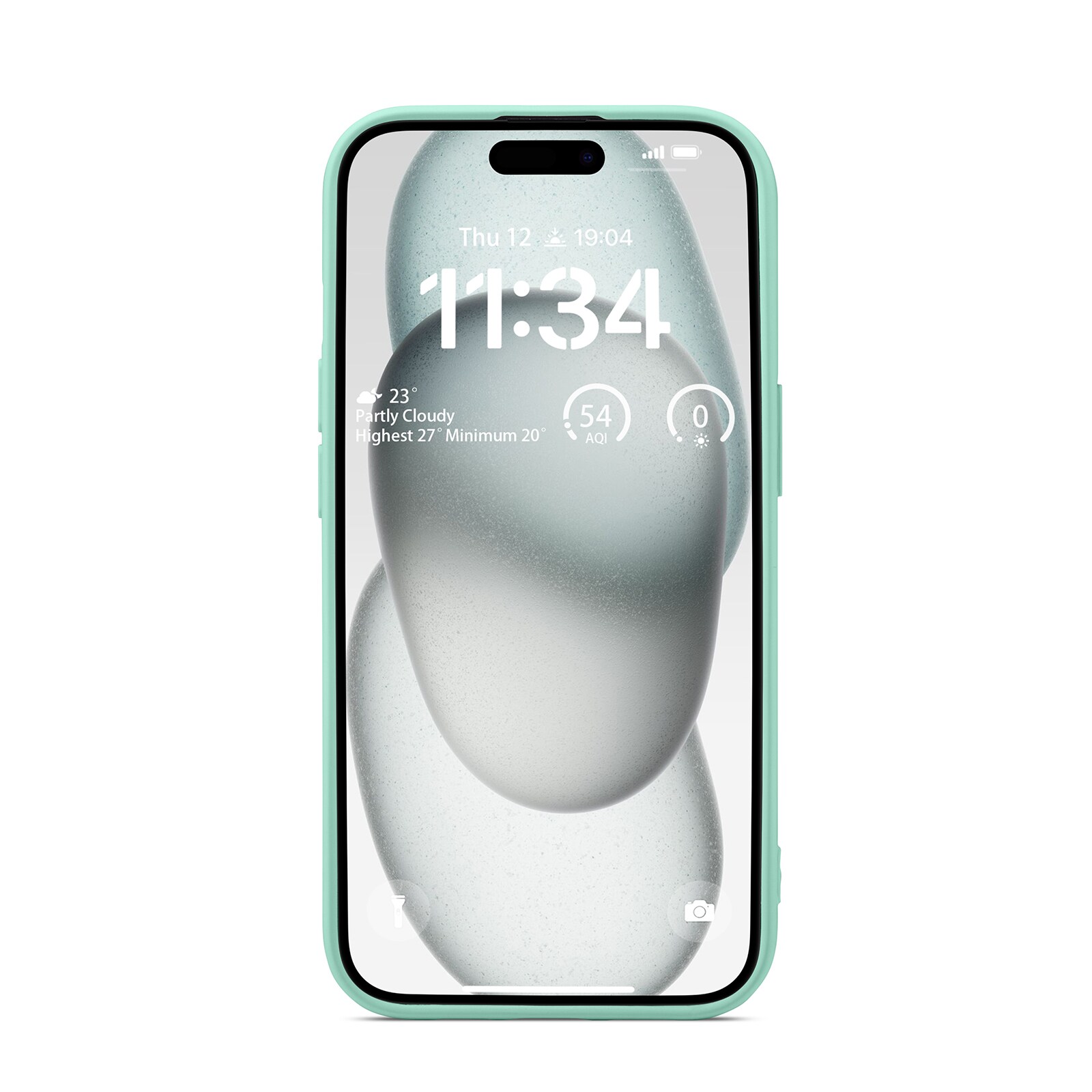 iPhone 15 Mobilcover i TPU, Grøn