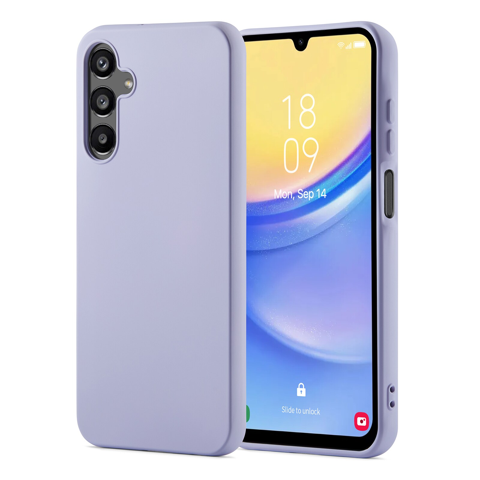Samsung Galaxy A15 Mobilcover i TPU, Lilla