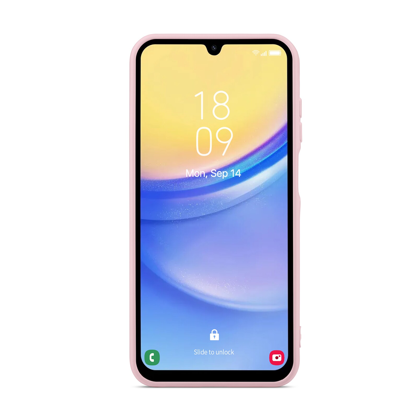 Samsung Galaxy A15 Mobilcover i TPU, Lyserød