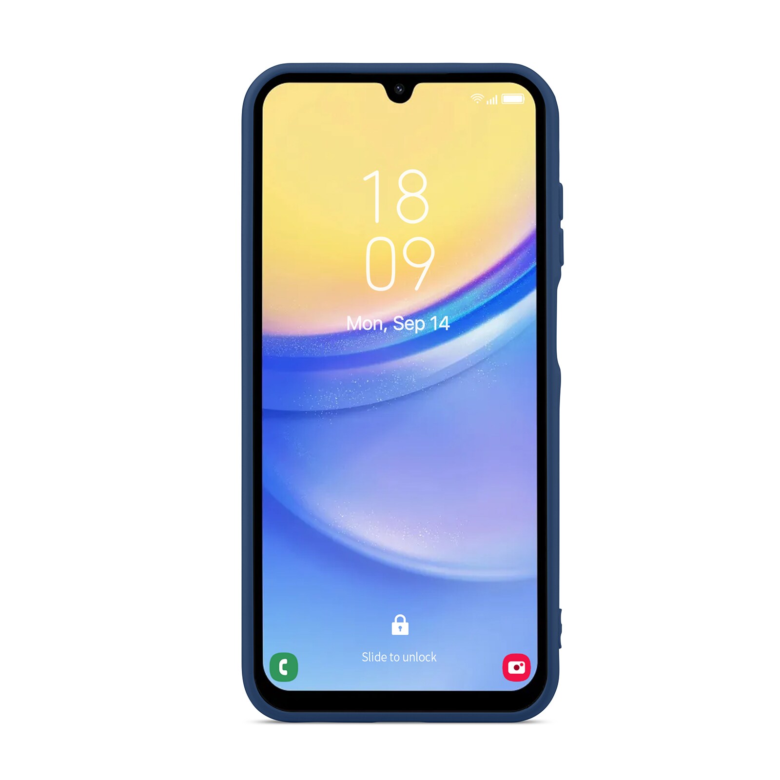 Samsung Galaxy A15 Mobilcover i TPU, Mørkeblå