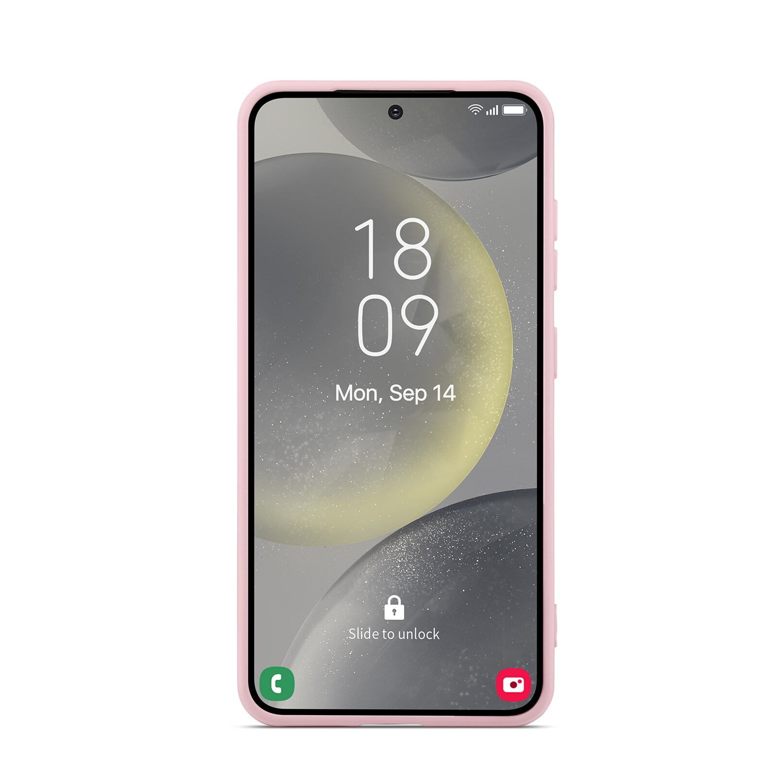 Samsung Galaxy S24 Mobilcover i TPU, Lyserød