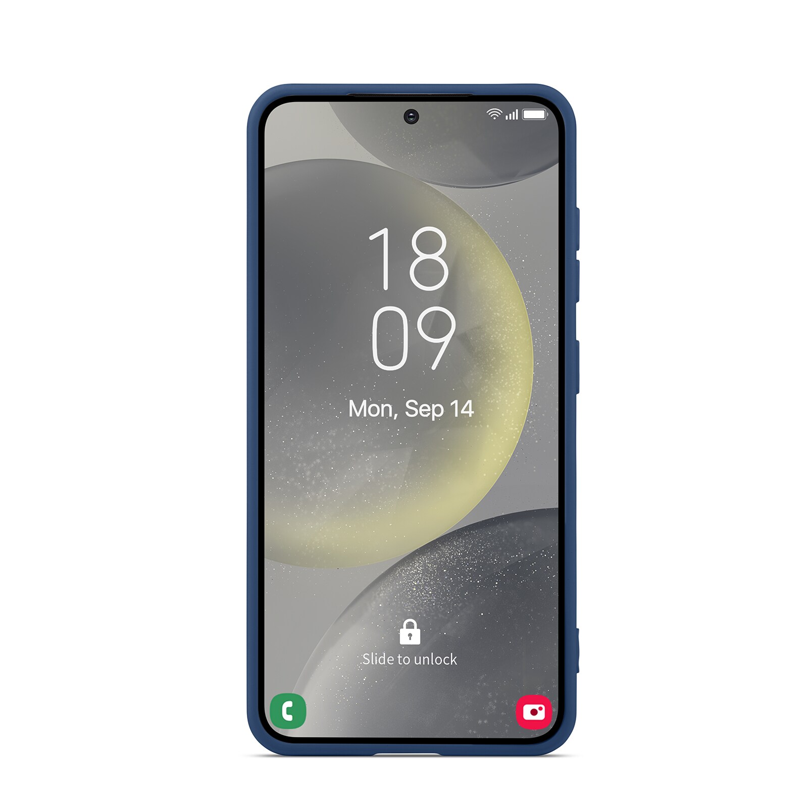 Samsung Galaxy S24 Mobilcover i TPU, Mørkeblå