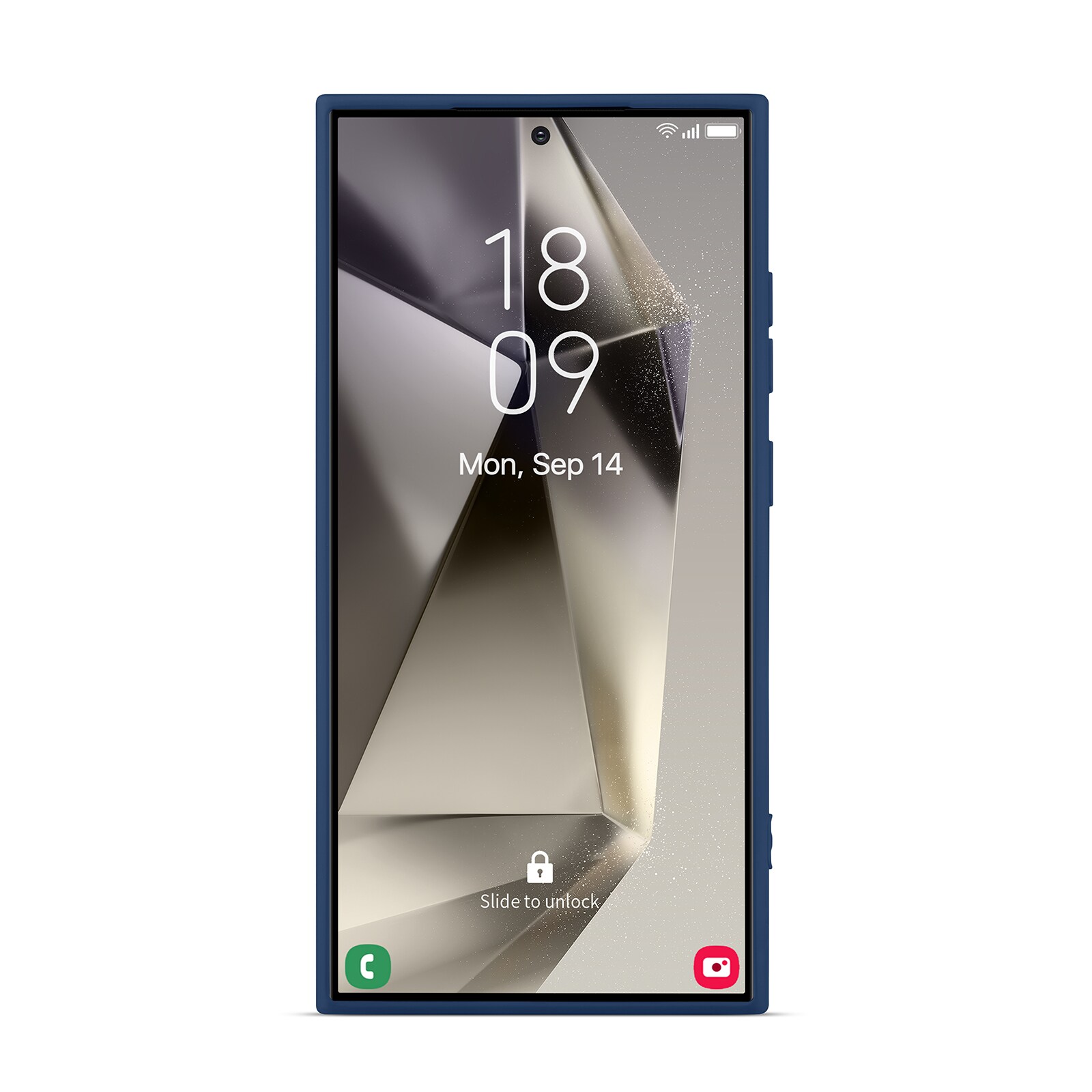 Samsung Galaxy S24 Ultra Mobilcover i TPU, Mørkeblå