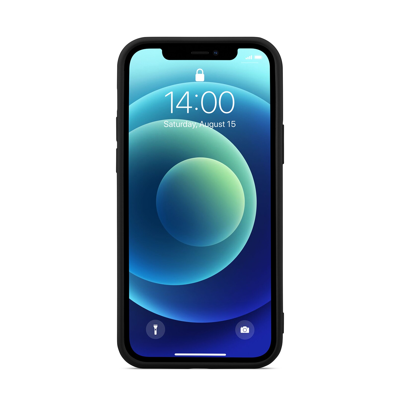 iPhone 12/iPhone 12 Pro Mobilcover i TPU, Sort