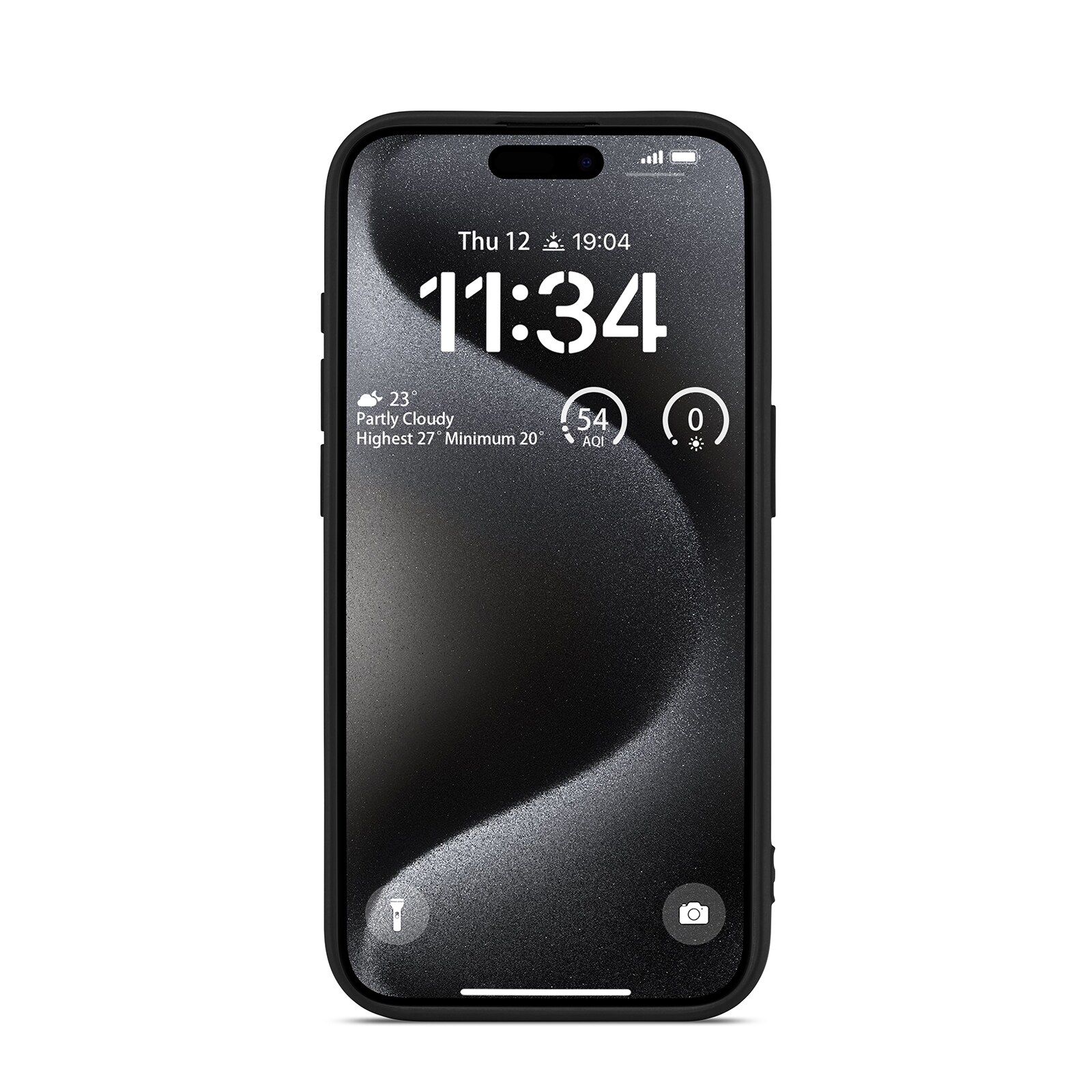 iPhone 15 Pro MagSafe mobilcover i TPU, Sort