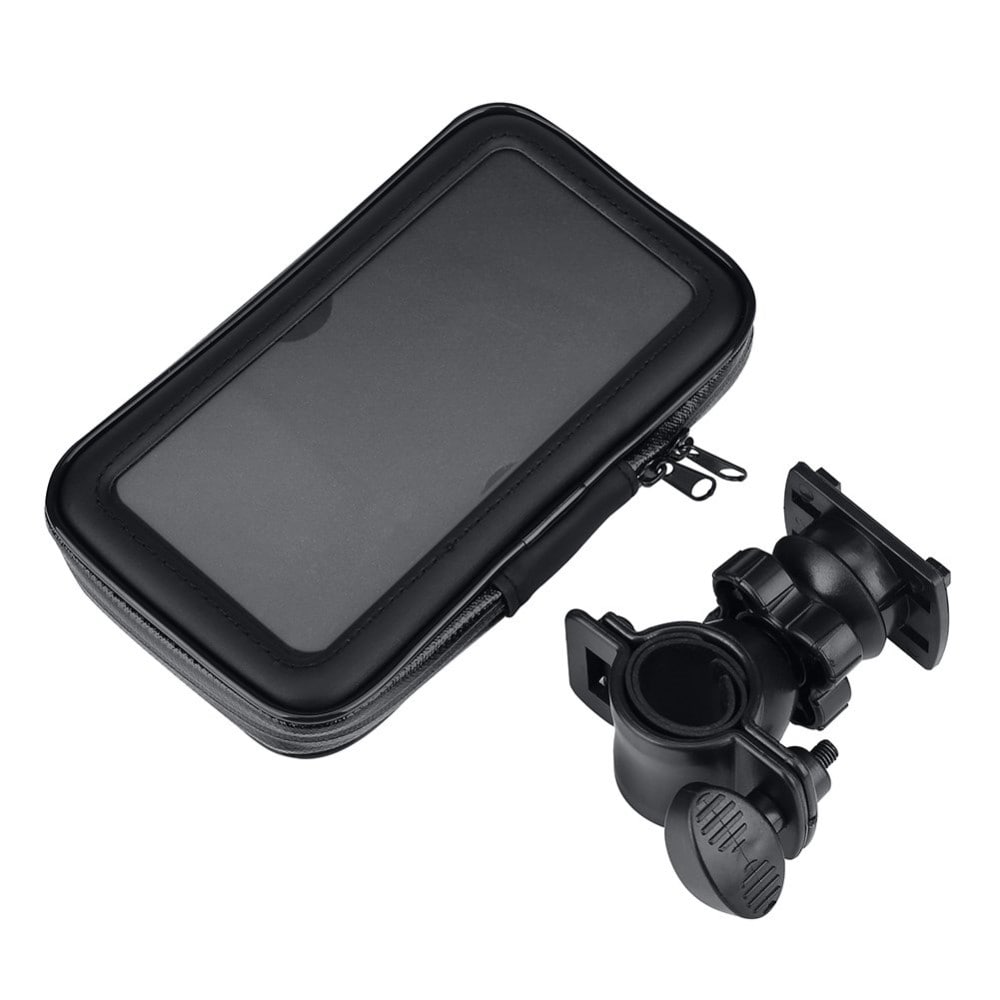 Vandtæt mobilholder til cykel/motorcykel XL, Sort