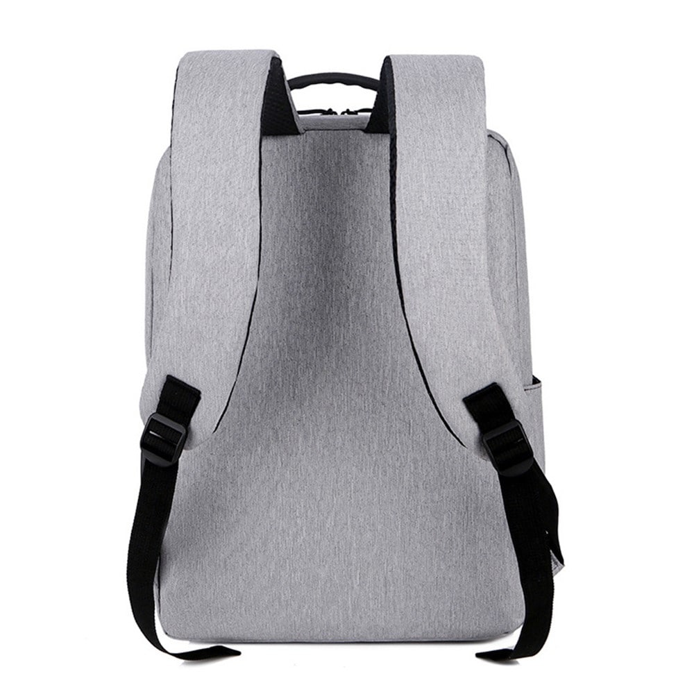 Vandafvisende 16" laptoprygsæk i nylon, Grå