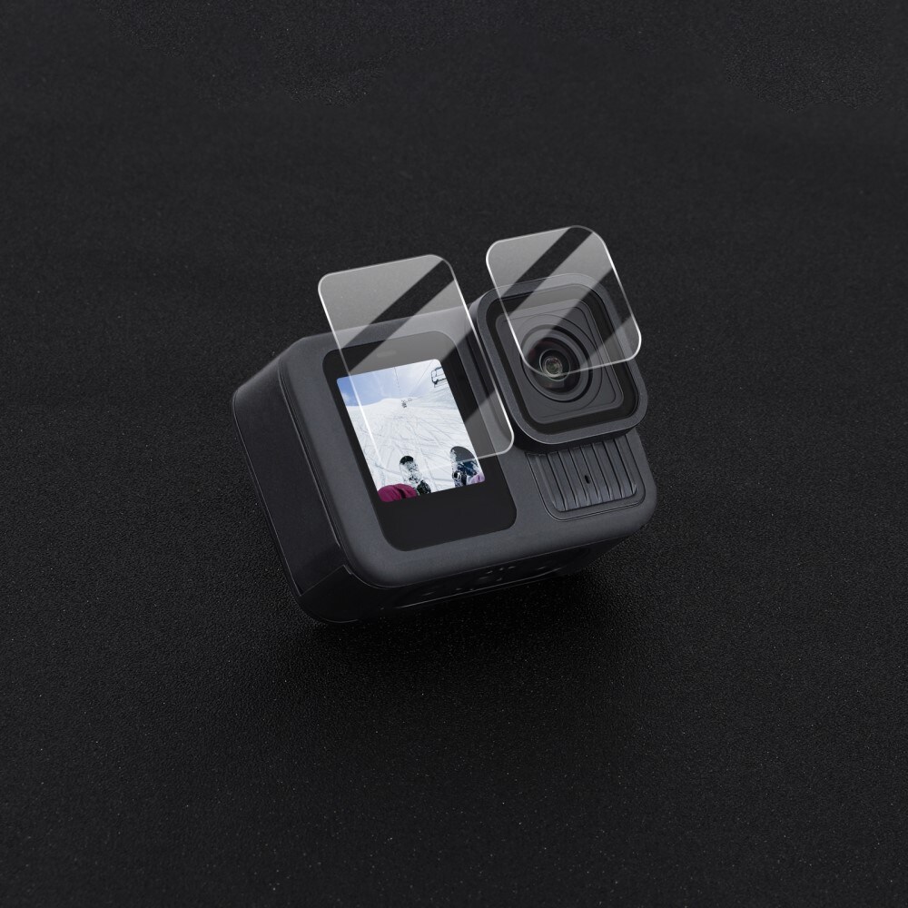 GoPro Hero 13 skærmbeskytter & linsebeskytter i hærdet glas