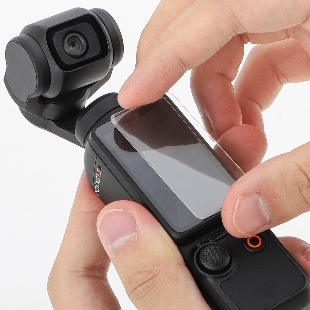 DJI Osmo Pocket 3 skærmbeskytter & linsebeskytter i hærdet glas