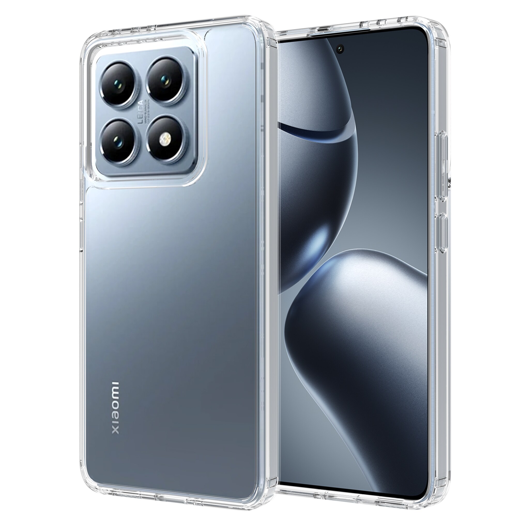 Xiaomi 14T Crystal Hybrid-cover, Gennemsigtig