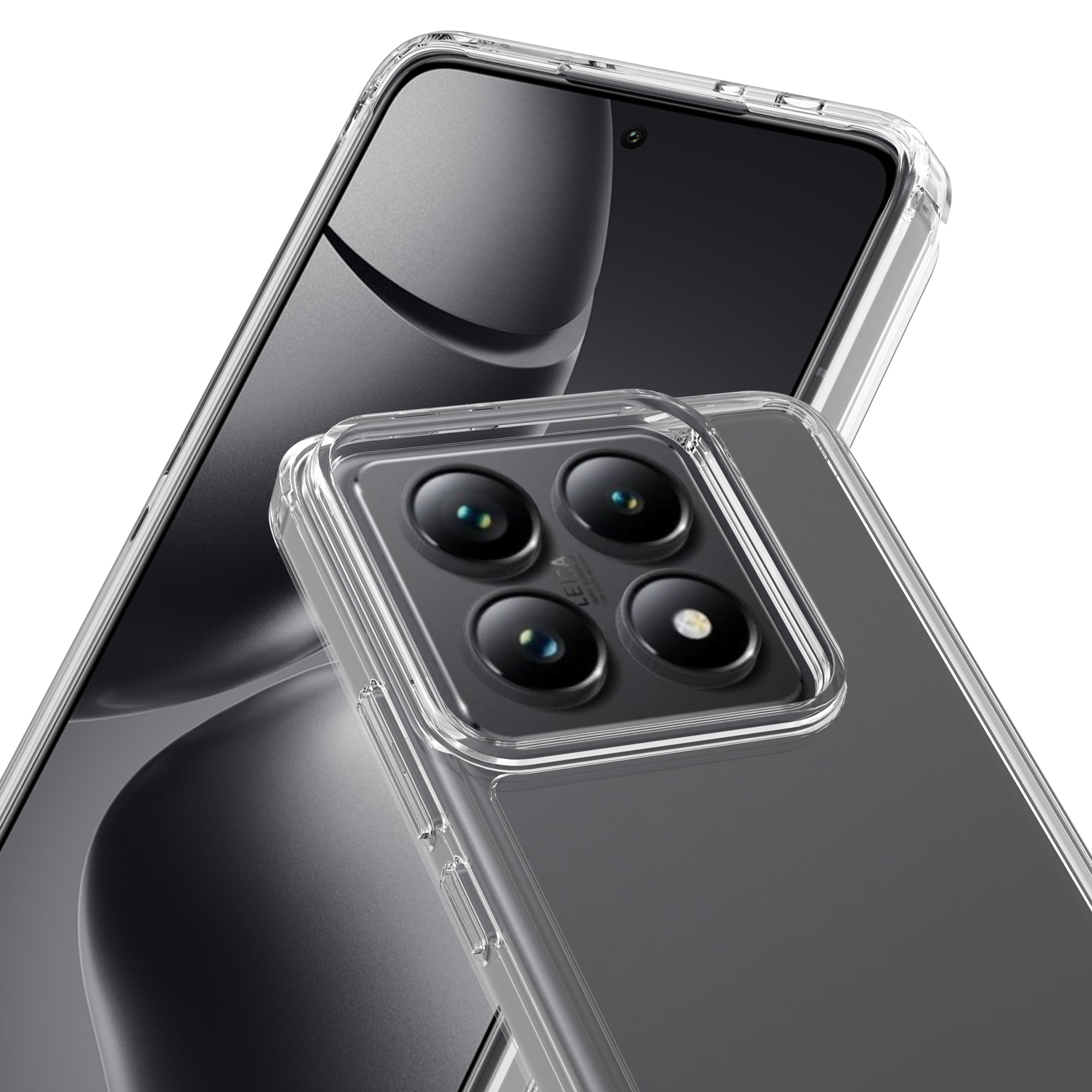 Xiaomi 14T Pro Crystal Hybrid-cover, Gennemsigtig