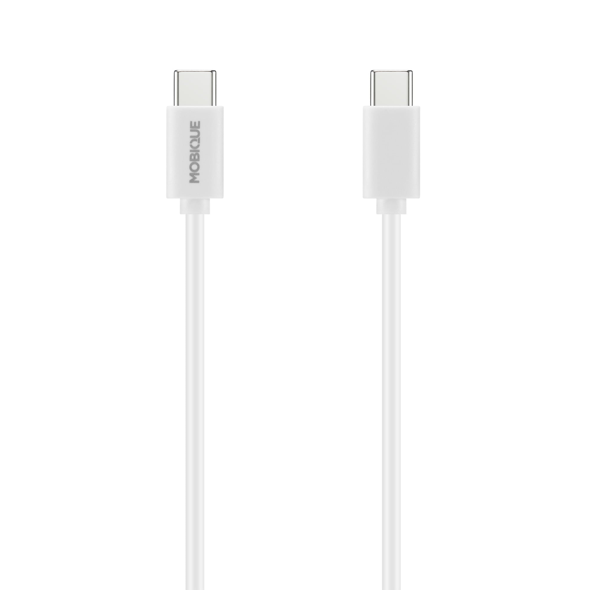 Opladningskabel USB-C til USB-C 2m, Hvid