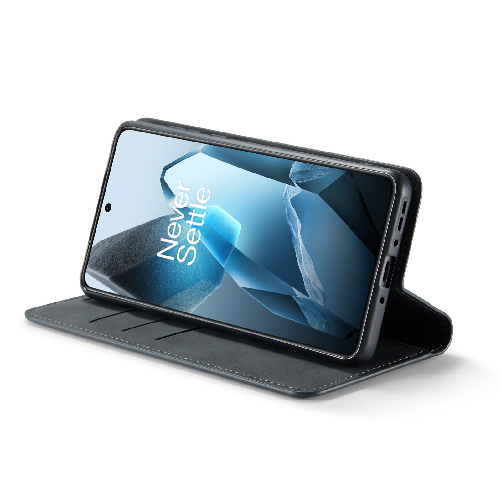  OnePlus 13 Slankt etui med kortholder, Sort