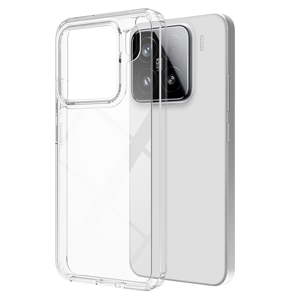 Xiaomi 15 Crystal Hybrid-cover, Gennemsigtig