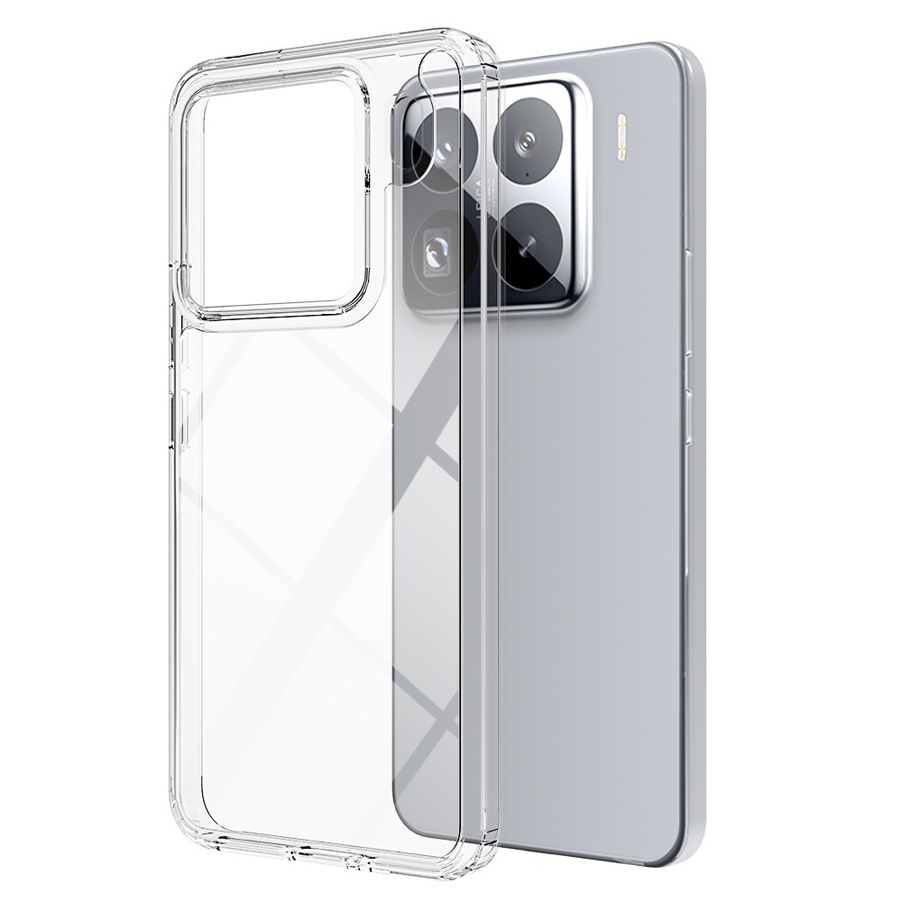 Xiaomi 15 Pro Crystal Hybrid-cover, Gennemsigtig