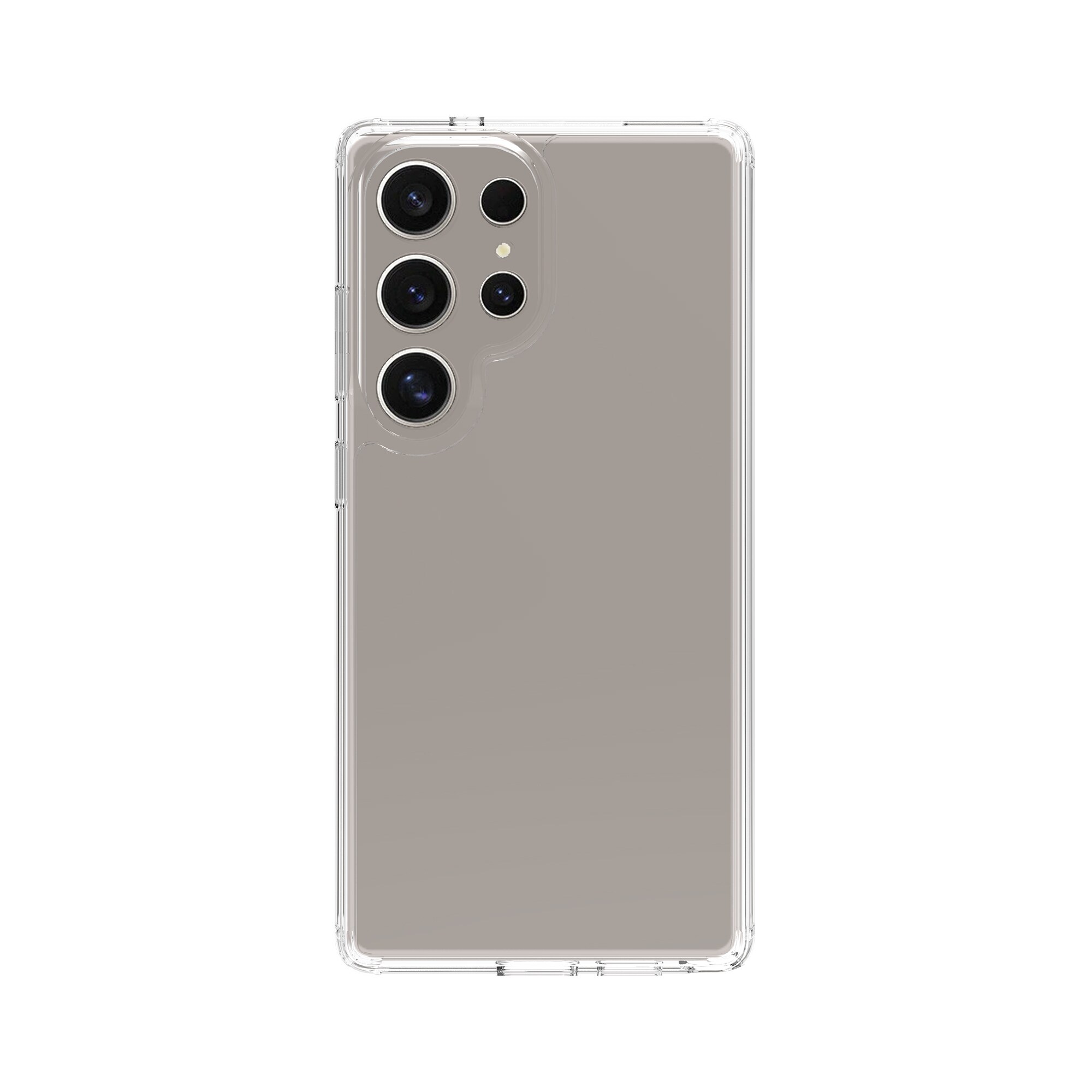 Samsung Galaxy S25 Ultra Crystal Hybrid-cover, Gennemsigtig