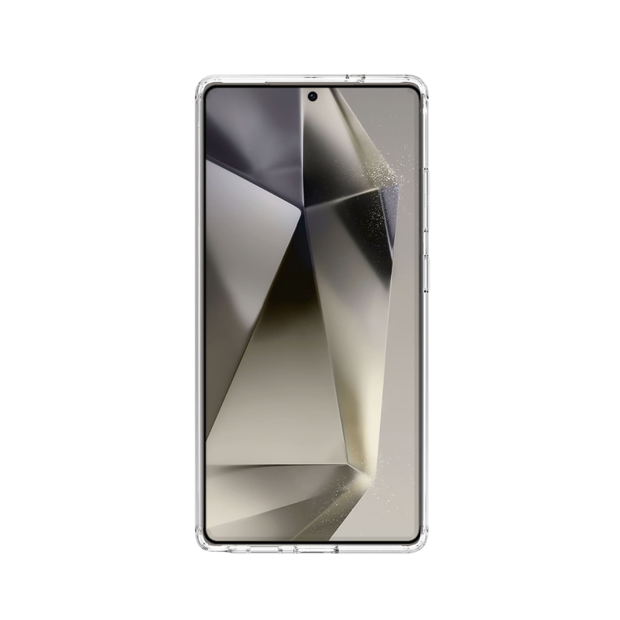 Samsung Galaxy S25 Ultra Crystal Hybrid-cover, Gennemsigtig