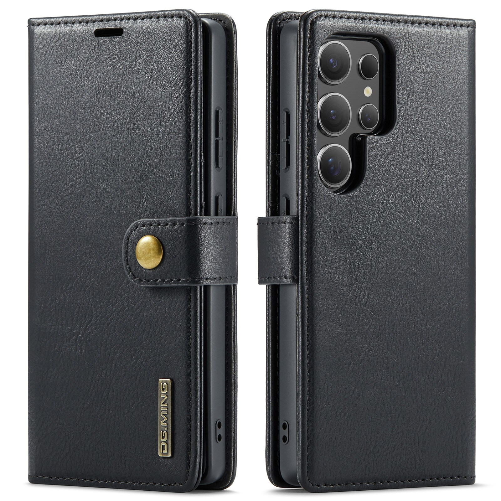 Samsung Galaxy S25 Ultra Pungetui med aftageligt cover, Black