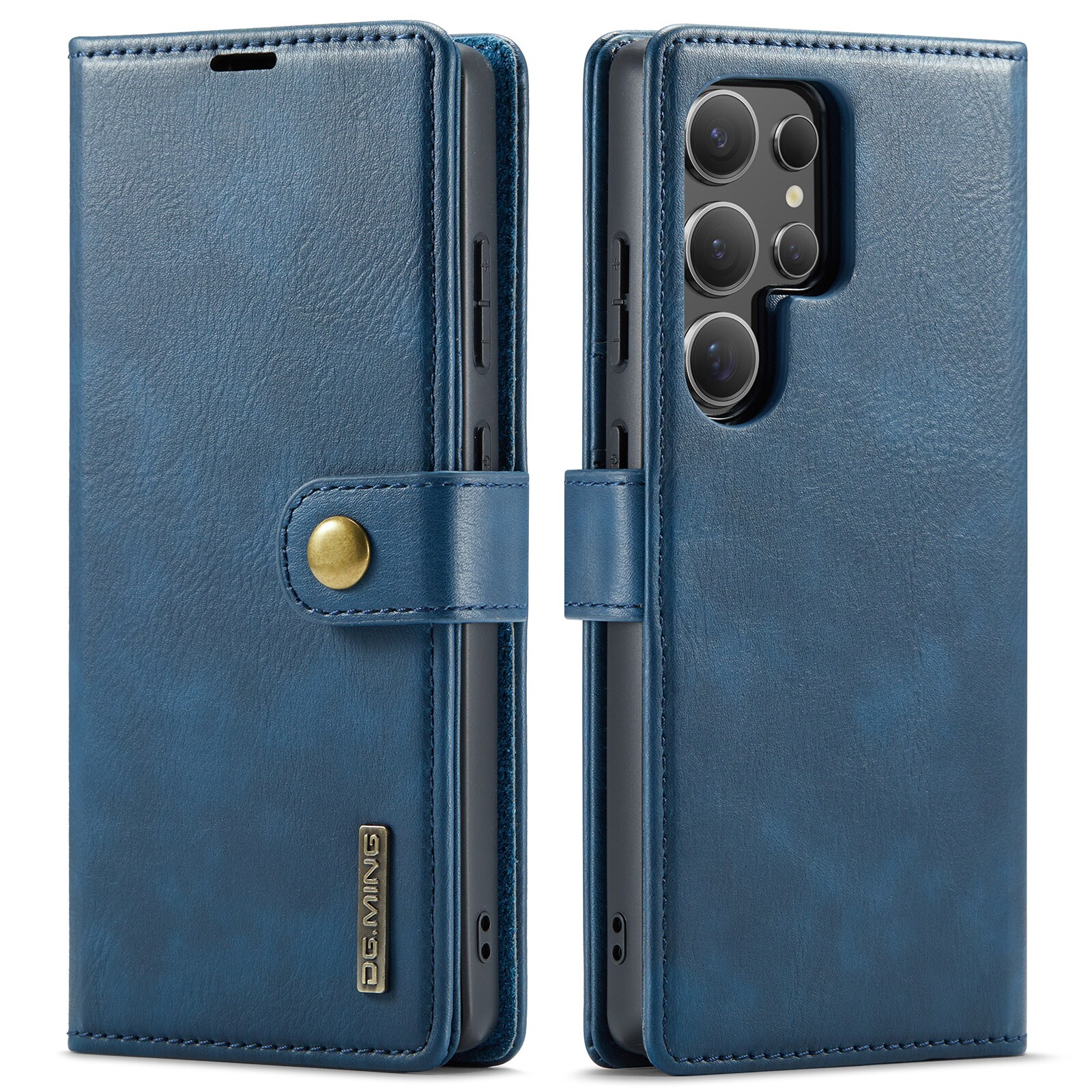 Samsung Galaxy S25 Ultra Pungetui med aftageligt cover, Blue
