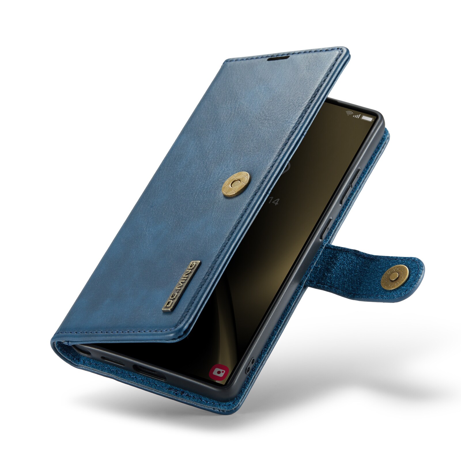 Samsung Galaxy S25 Ultra Pungetui med aftageligt cover, Blue