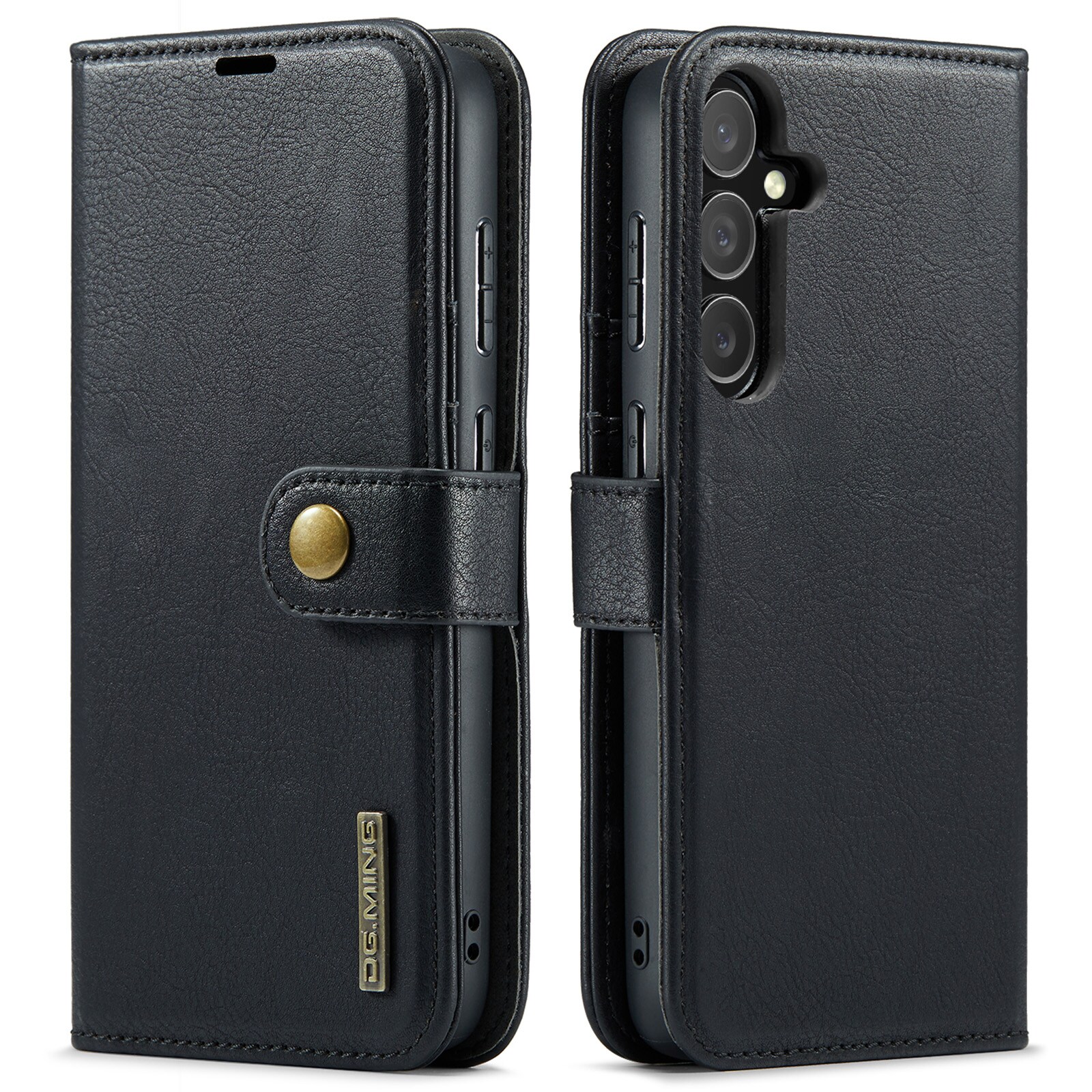 Samsung Galaxy S25 Plus Pungetui med aftageligt cover, Black