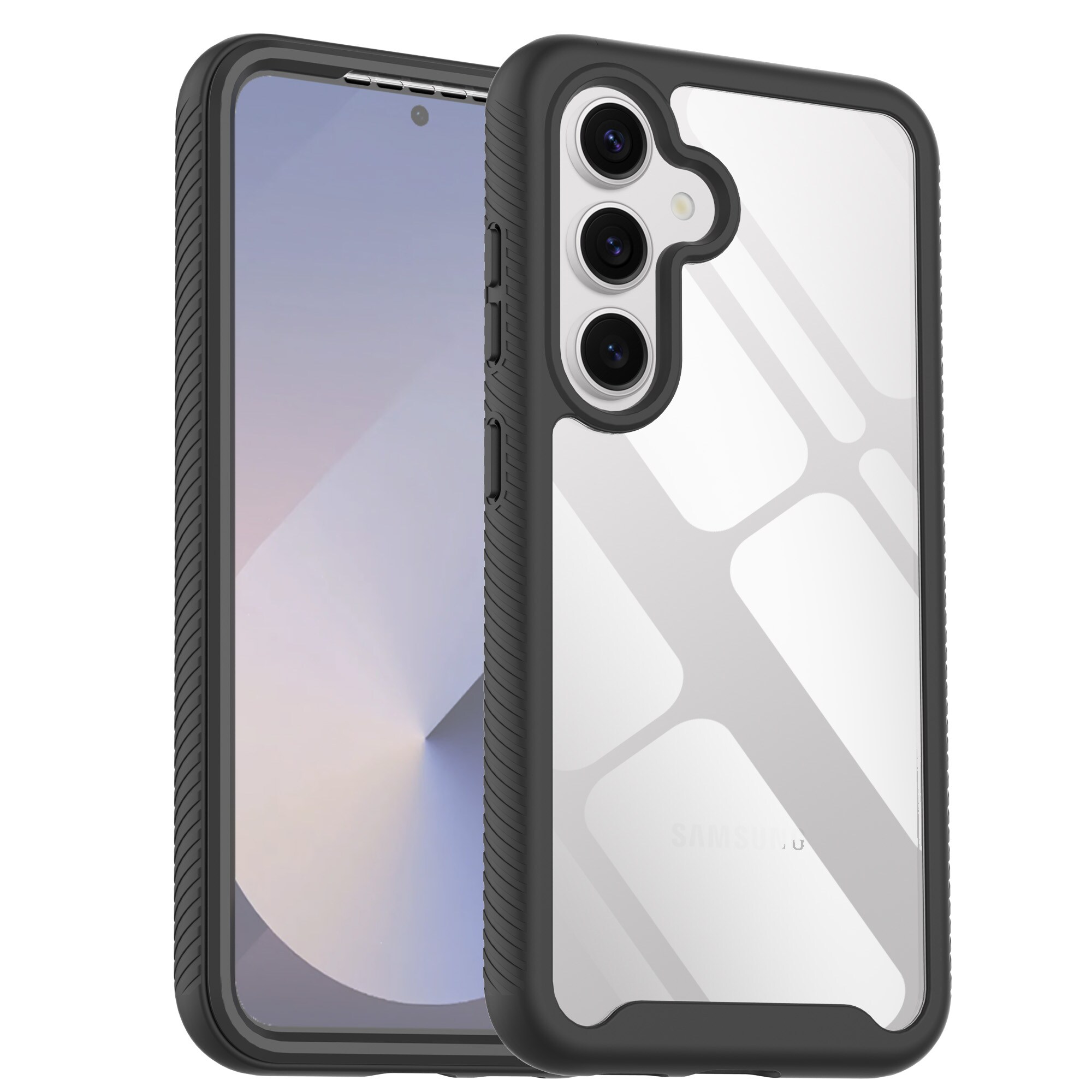 Samsung Galaxy S25 Mobilcover Full Protection, Sort