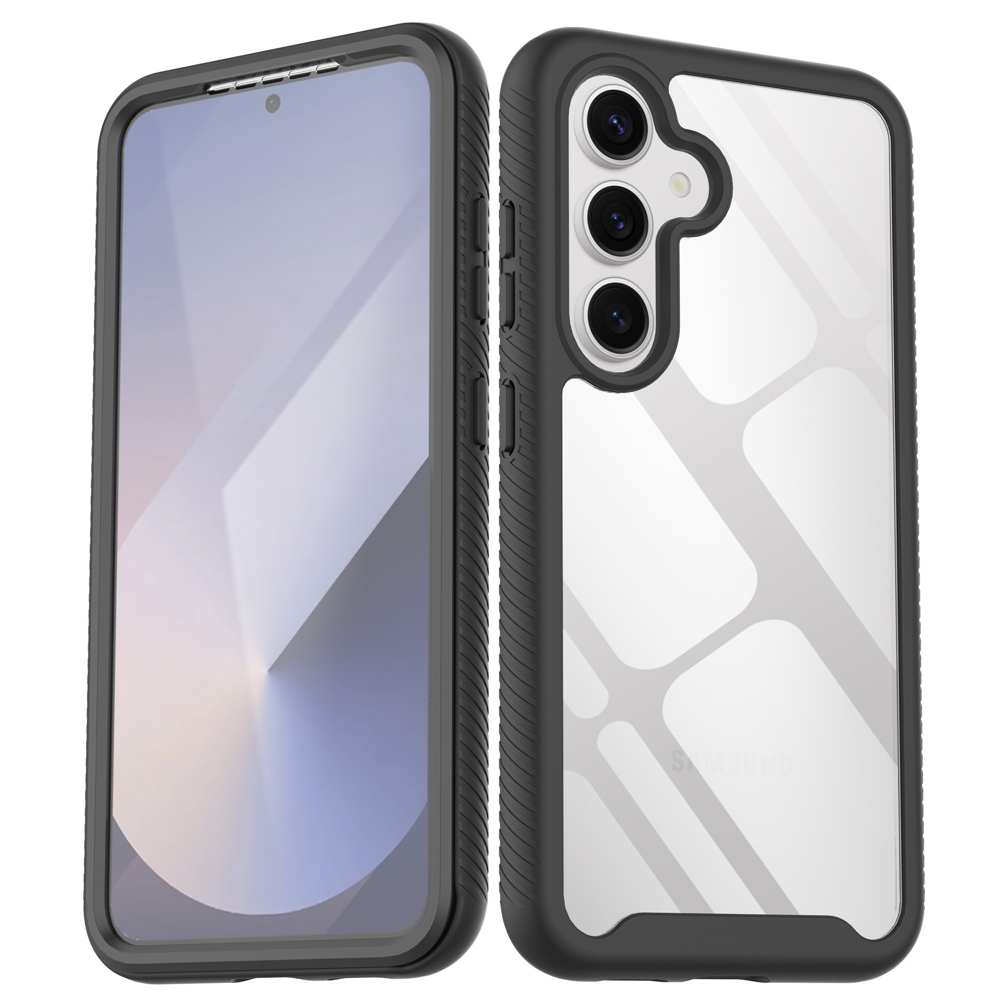 Samsung Galaxy S25 Mobilcover Full Protection, Sort