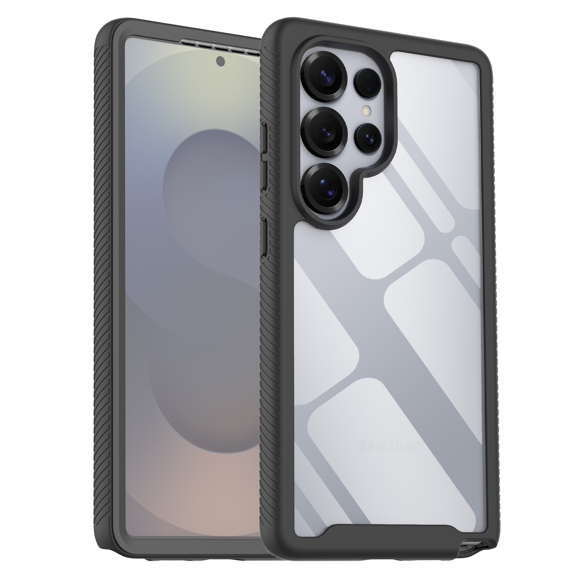 Samsung Galaxy S25 Ultra Mobilcover Full Protection, Sort