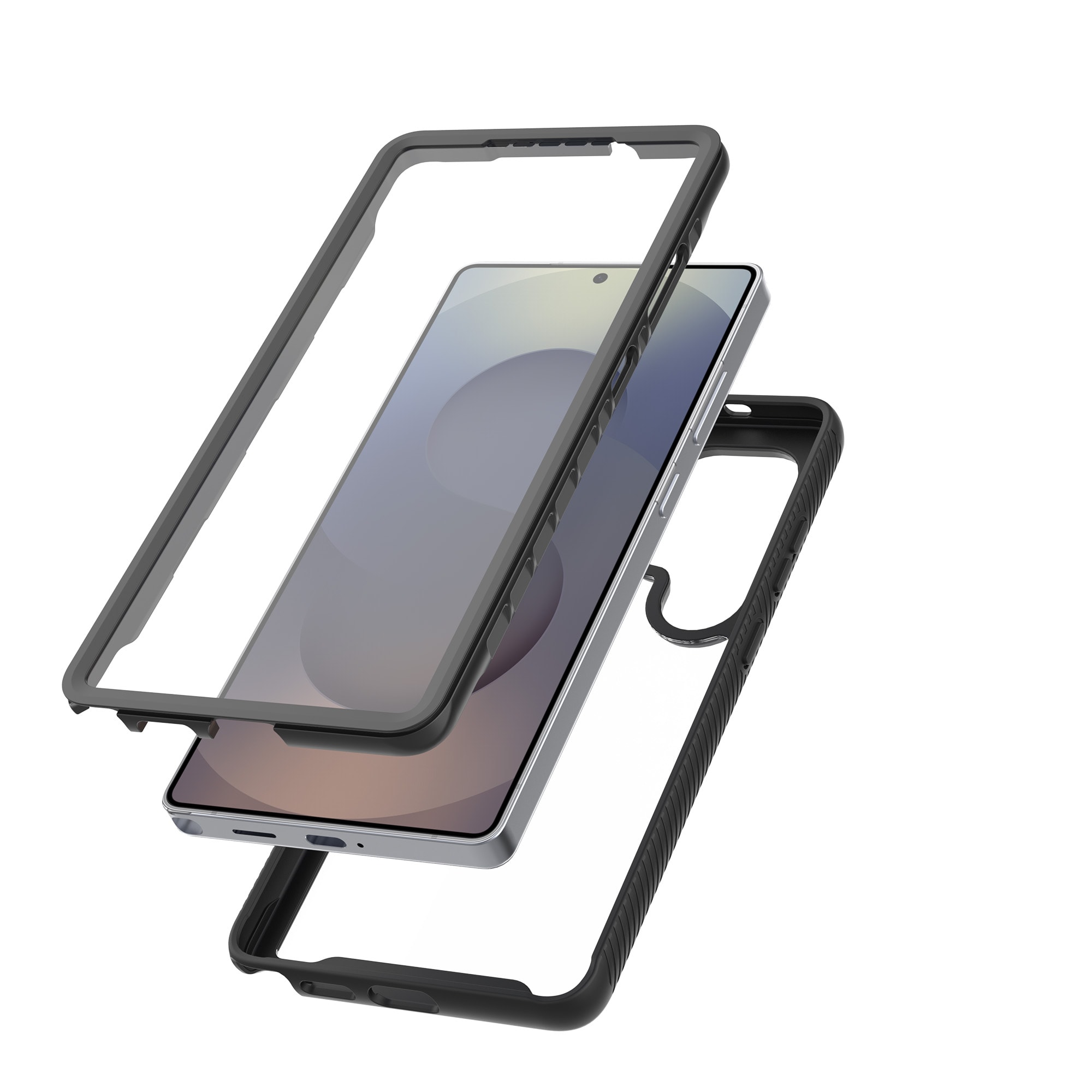 Samsung Galaxy S25 Ultra Mobilcover Full Protection, Sort