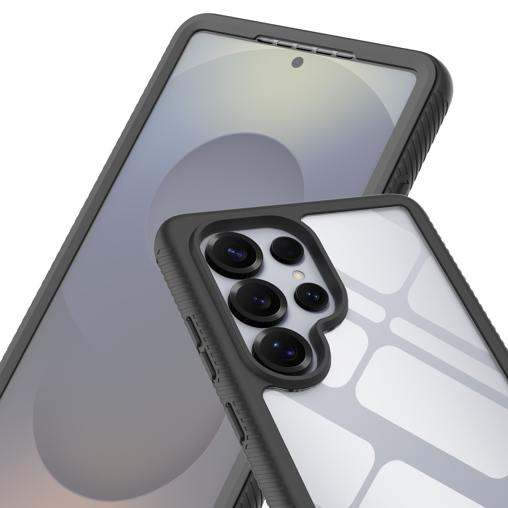 Samsung Galaxy S25 Ultra Mobilcover Full Protection, Sort