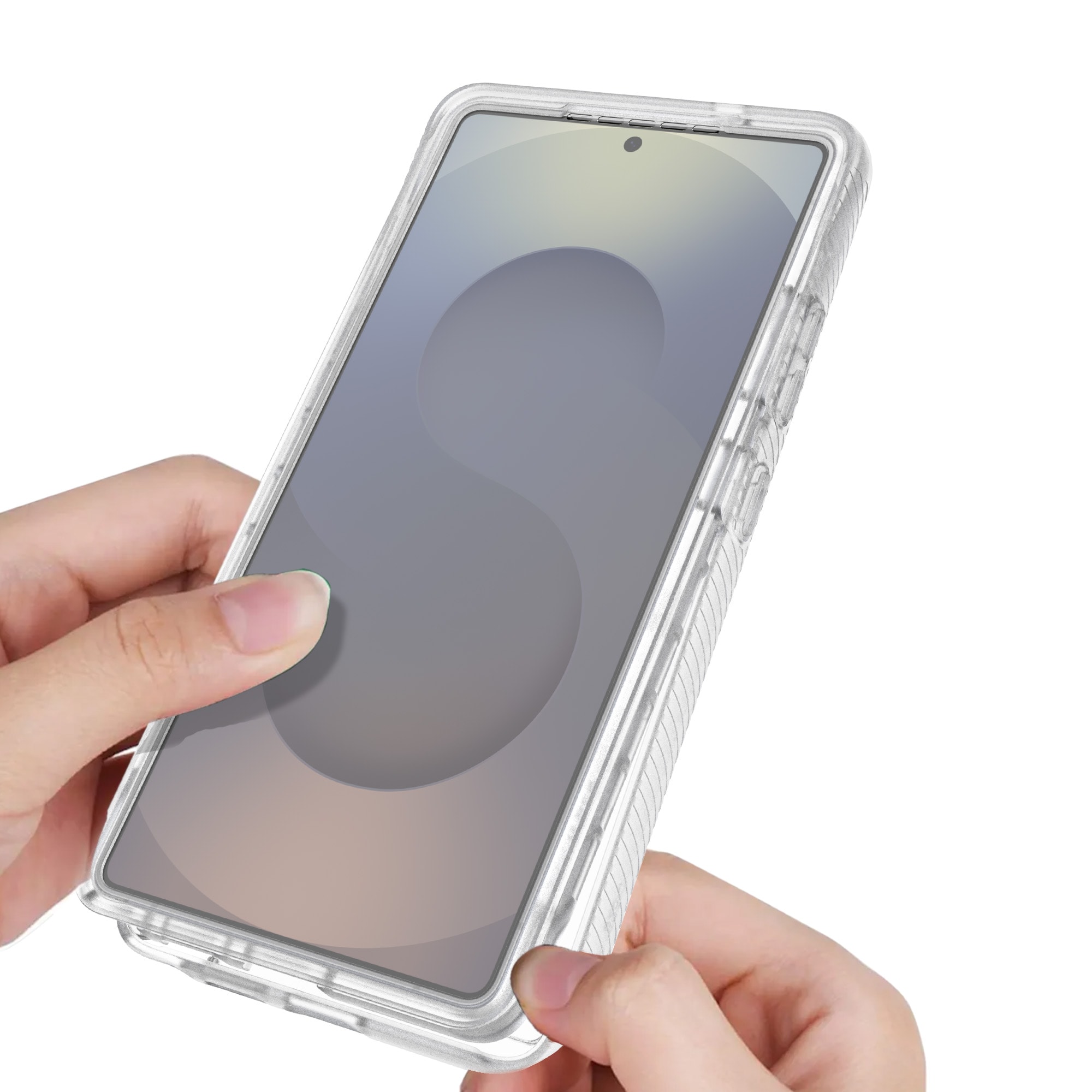 Samsung Galaxy S25 Ultra Mobilcover Full Protection, Gennemsigtig