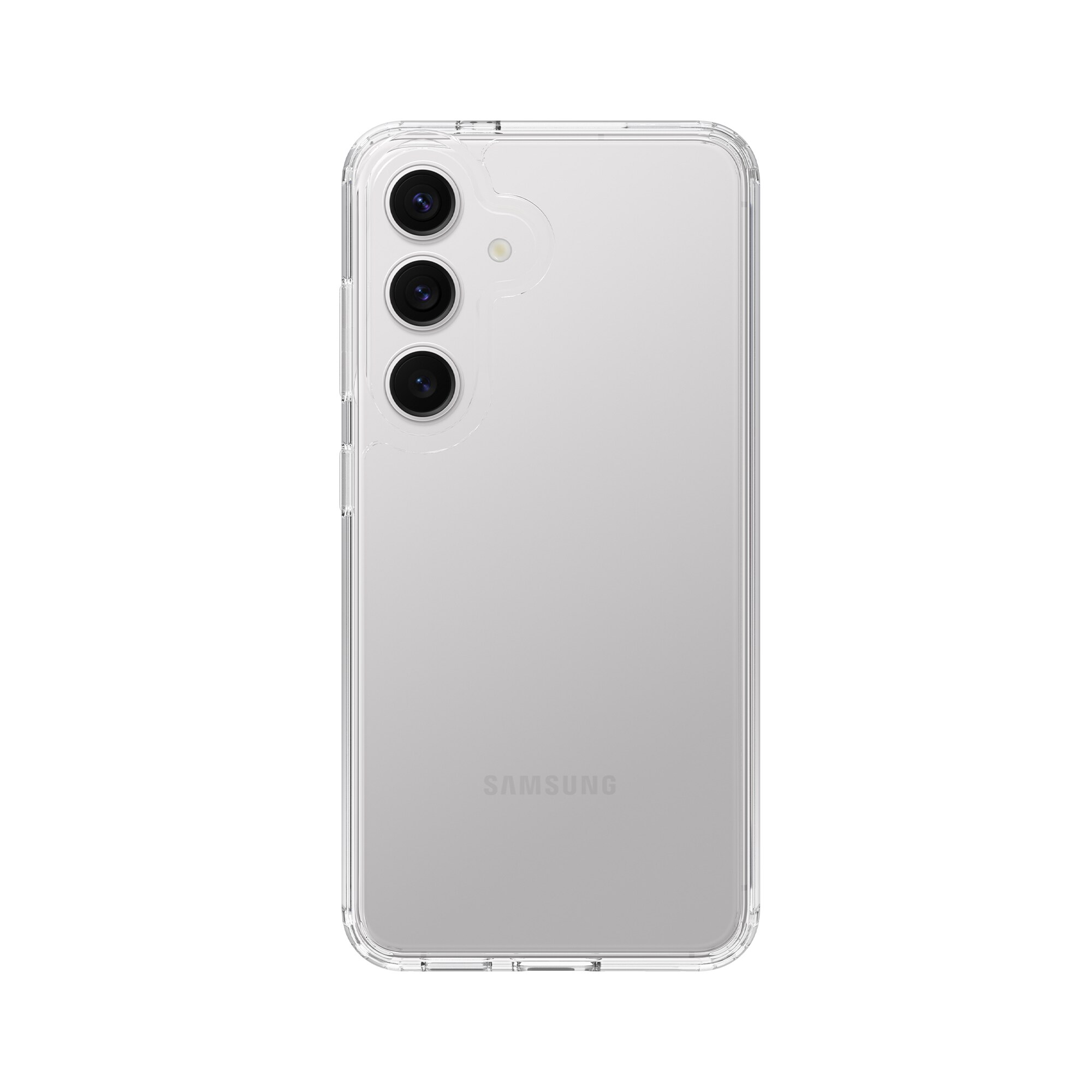 Samsung Galaxy S25 Crystal Hybrid-cover, Gennemsigtig