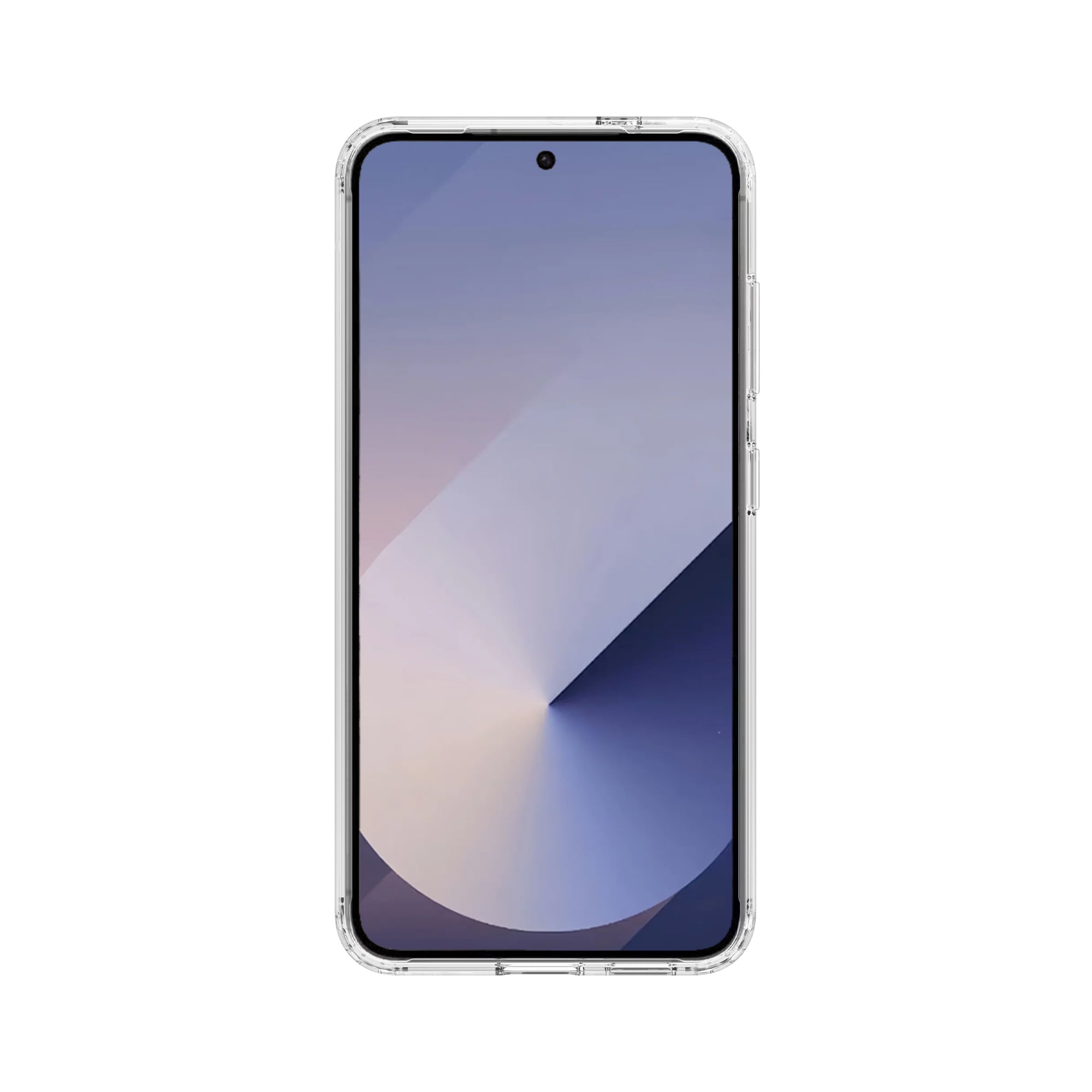 Samsung Galaxy S25 Crystal Hybrid-cover, Gennemsigtig