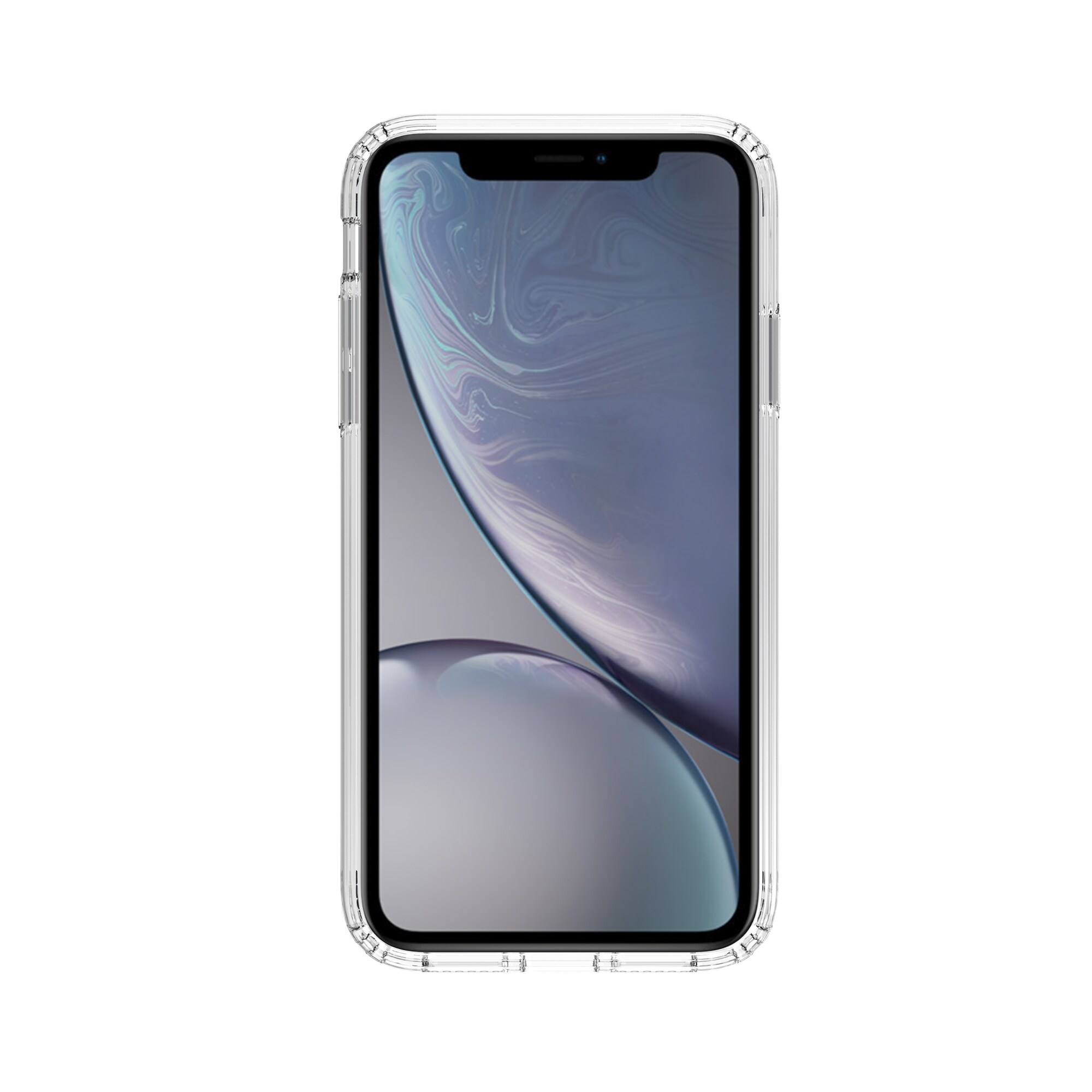 iPhone Xr Crystal Hybrid-cover, Gennemsigtig