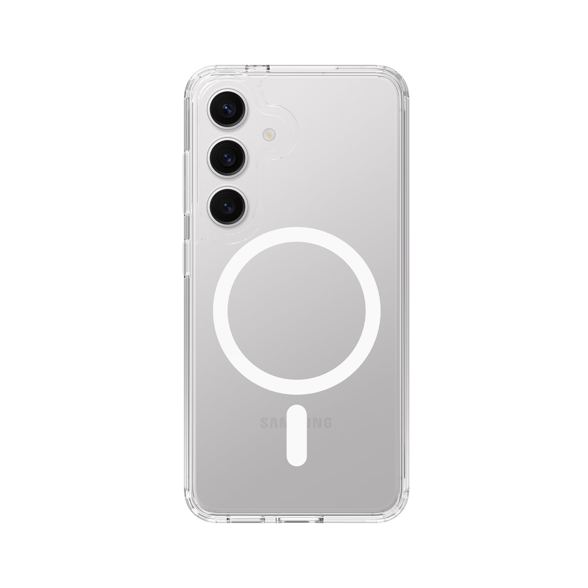 Samsung Galaxy S25 MagSafe Hybrid-cover, Gennemsigtig