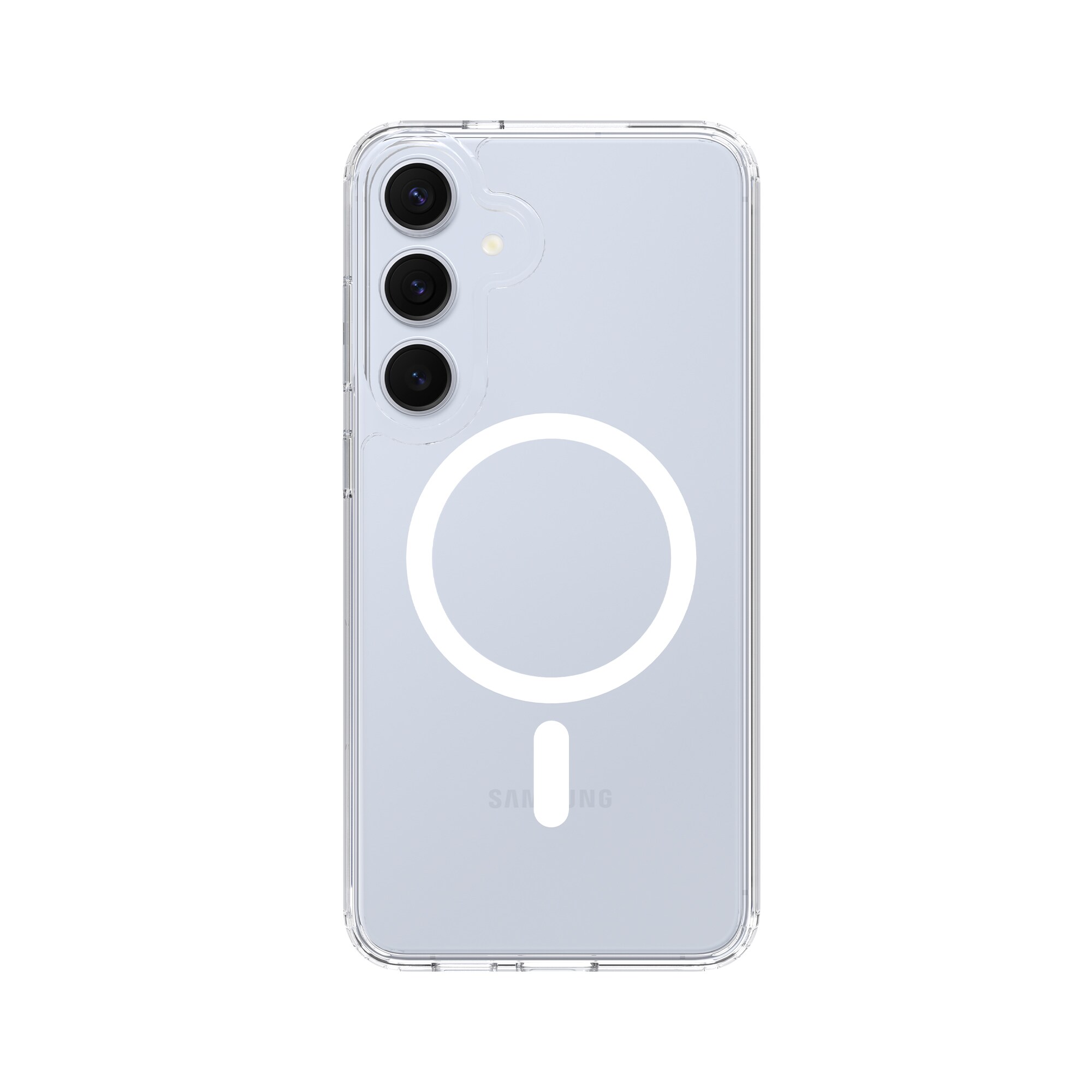 Samsung Galaxy S25 Plus MagSafe Hybrid-cover, Gennemsigtig