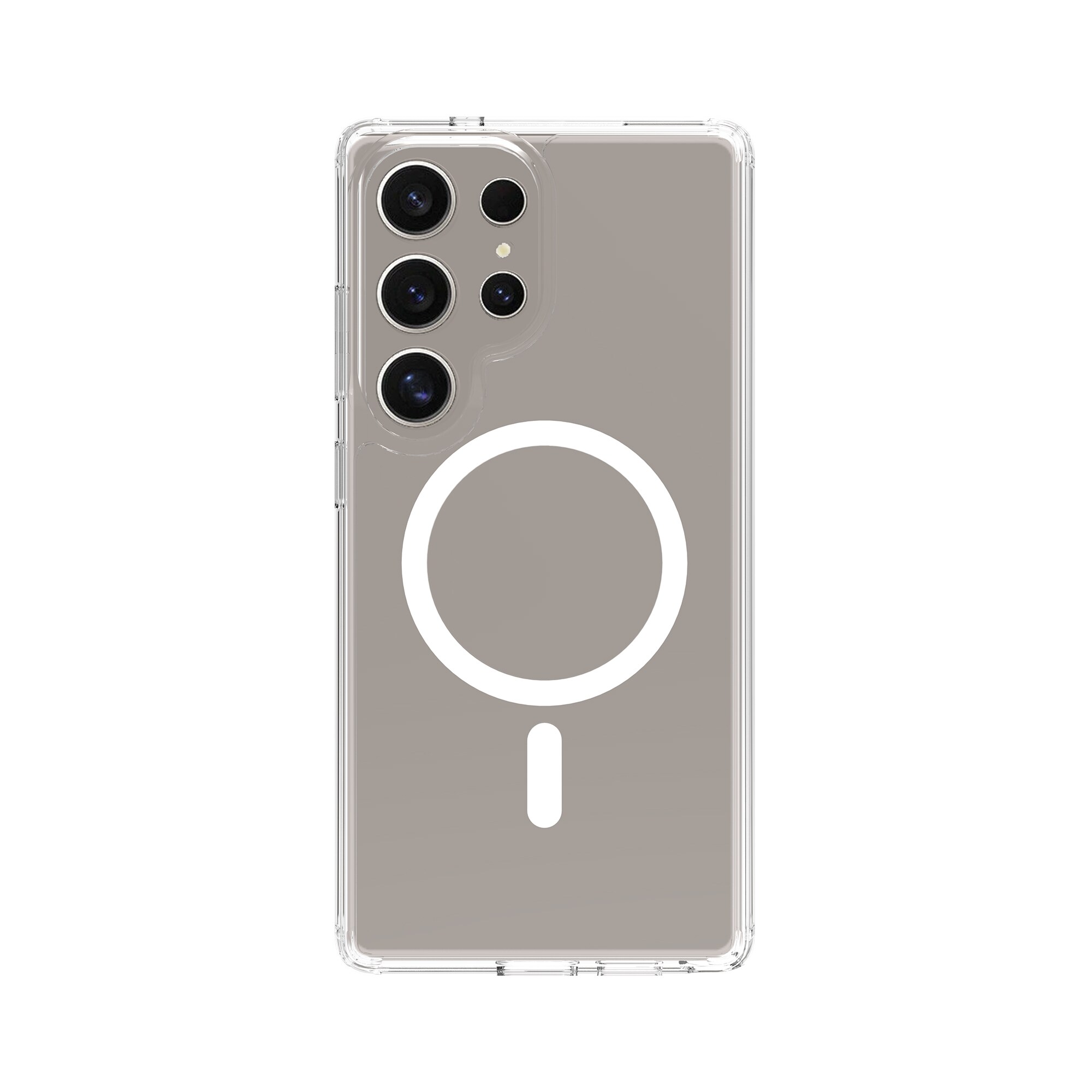 Samsung Galaxy S25 Ultra MagSafe Hybrid-cover, Gennemsigtig