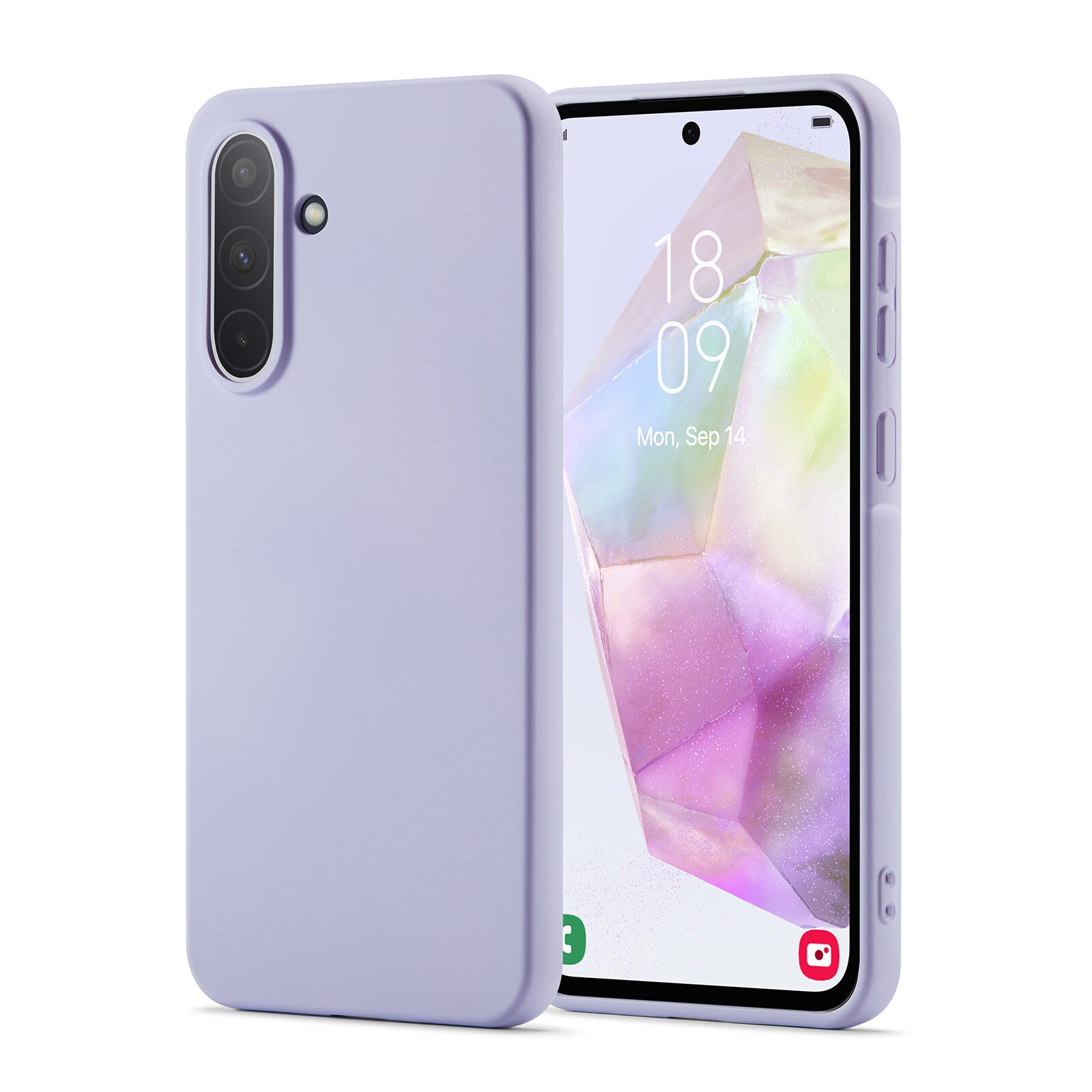 Samsung Galaxy A36 Mobilcover i TPU, Lilla