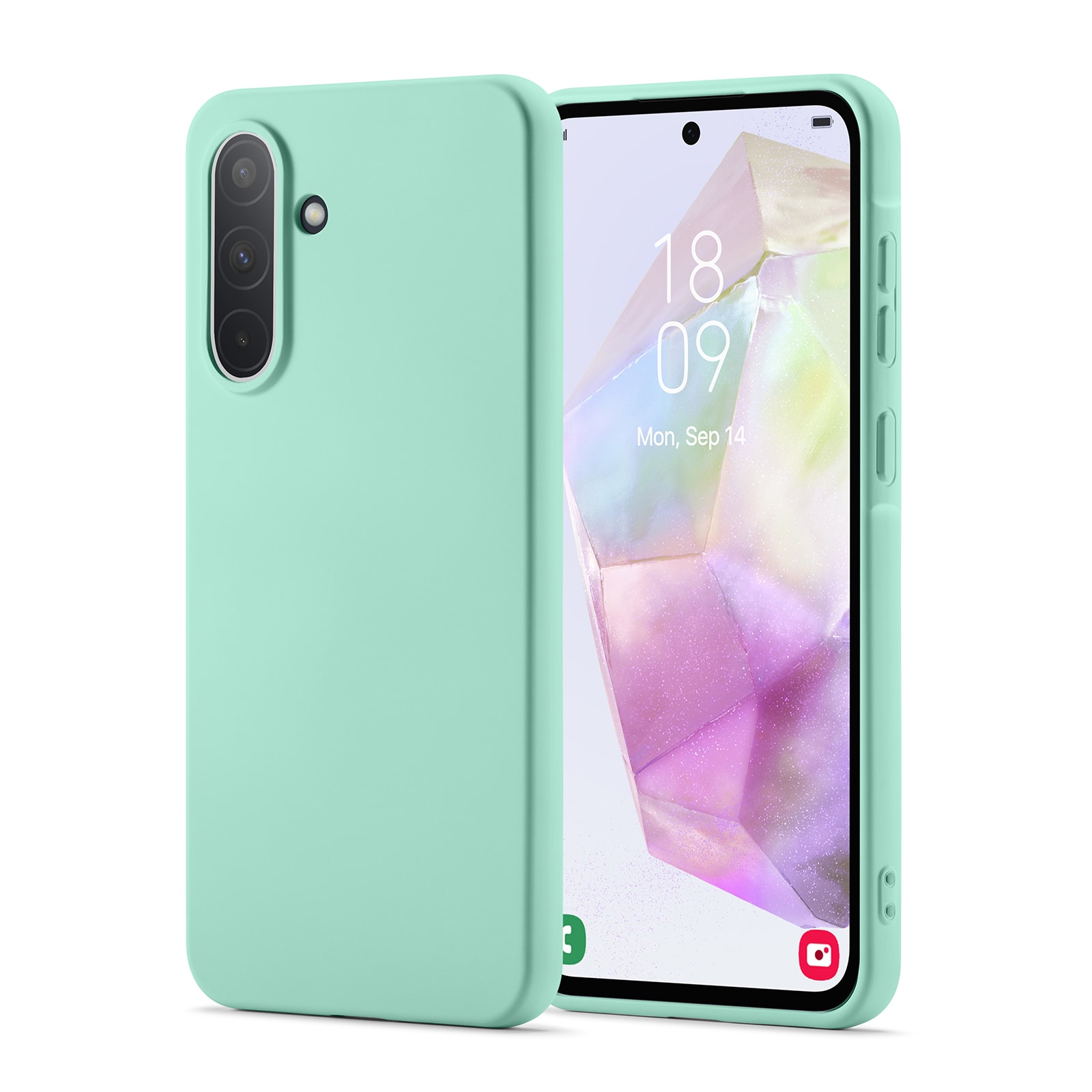 Samsung Galaxy A36 Mobilcover i TPU, Grøn
