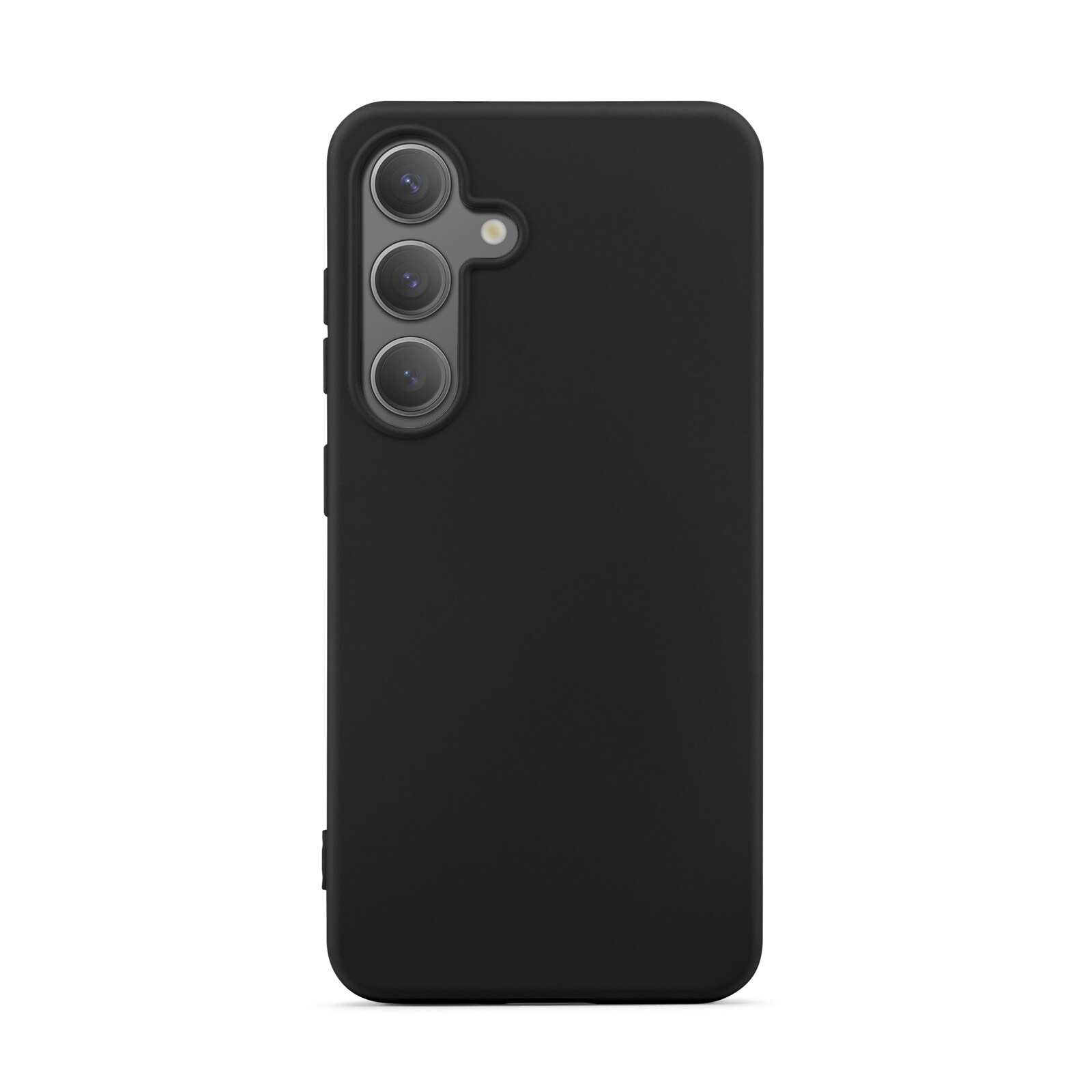 Samsung Galaxy S25 Mobilcover i TPU, Sort