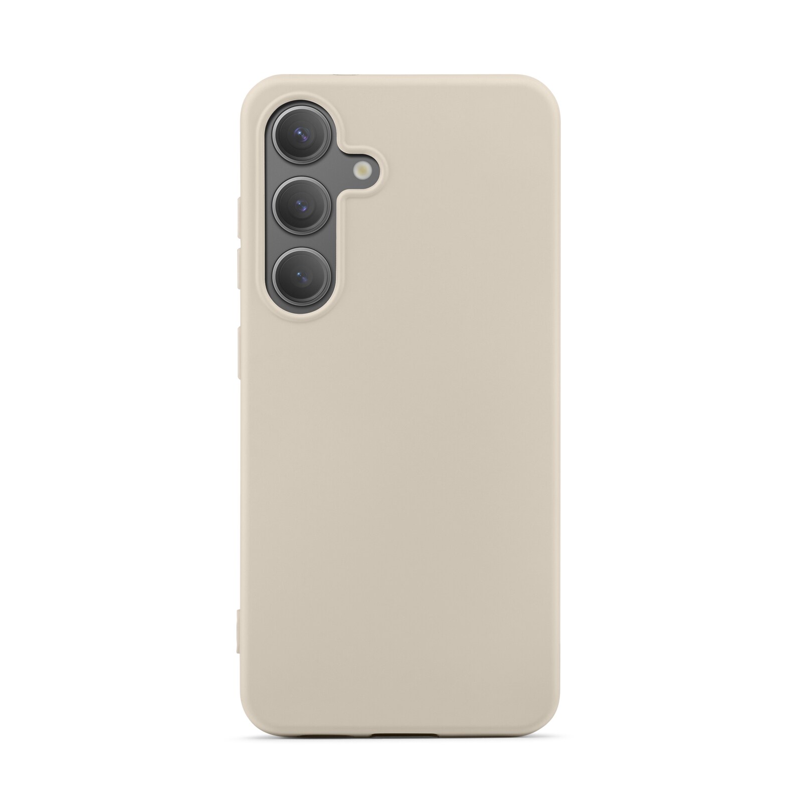 Samsung Galaxy S25 Mobilcover i TPU, Beige